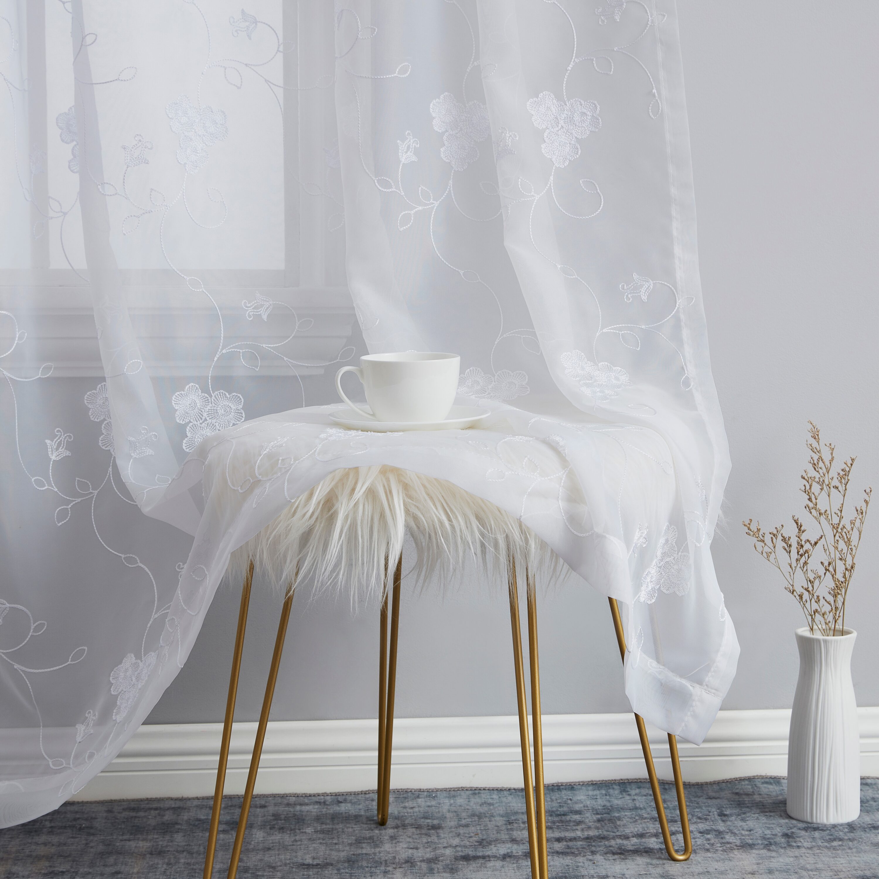 HLC.me ALGRA-WHT96 curtains - View #3