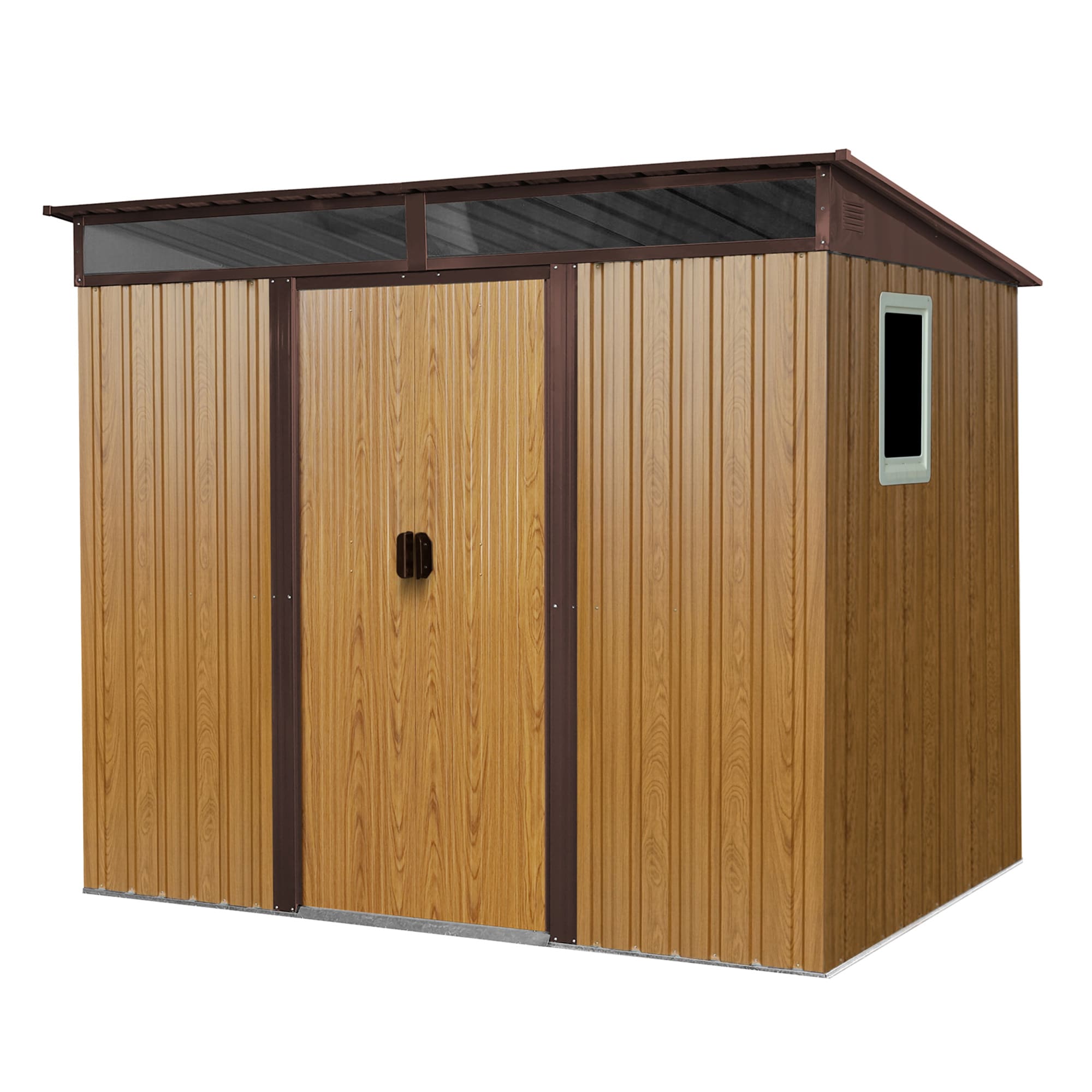 BABOOM BOM-185325-OR Metal-Storage-Buildings-Sheds - View #2