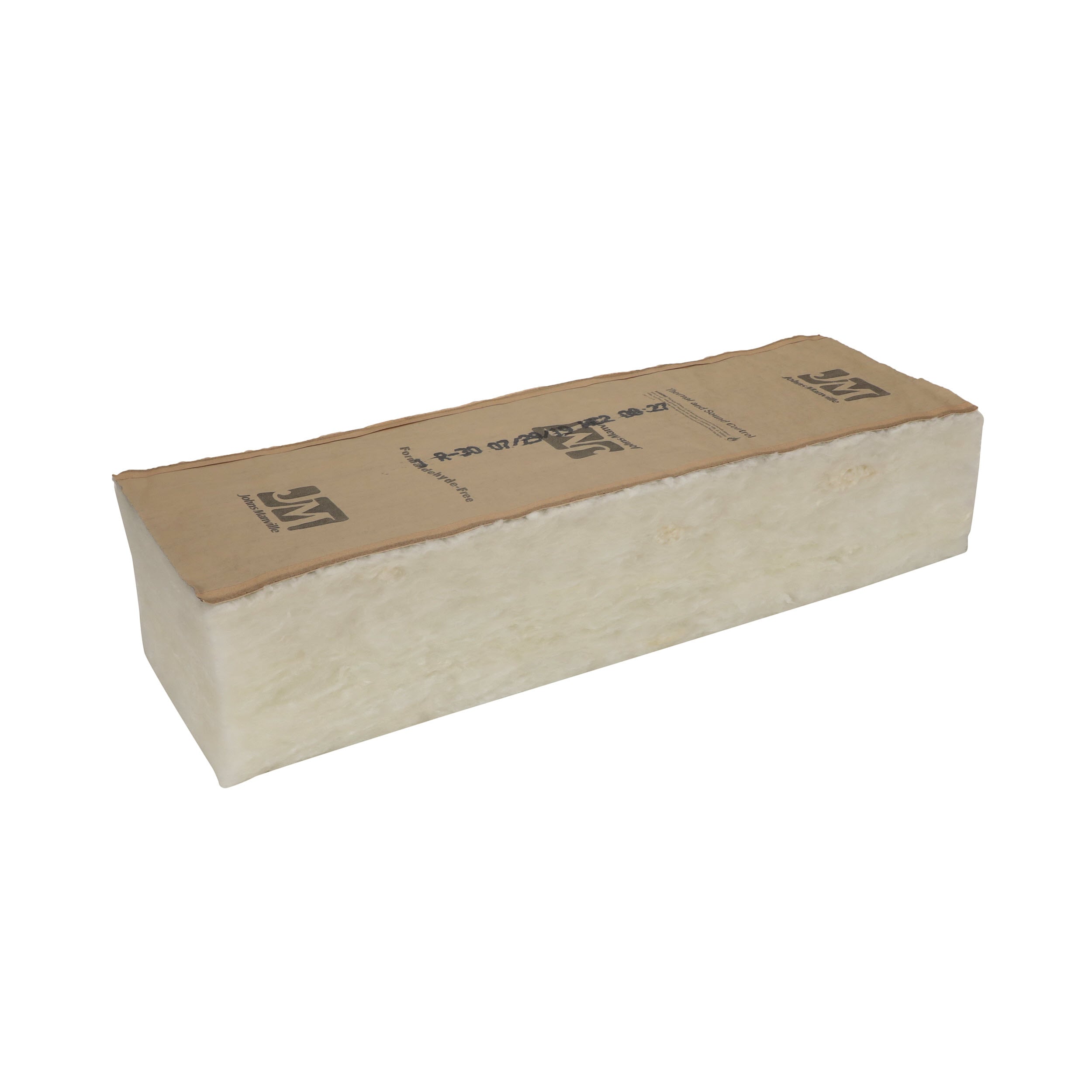 Johns Manville B390 R30 Unfaced Fiberglass Insulation, 31.25 Sq. Ft.  Coverage