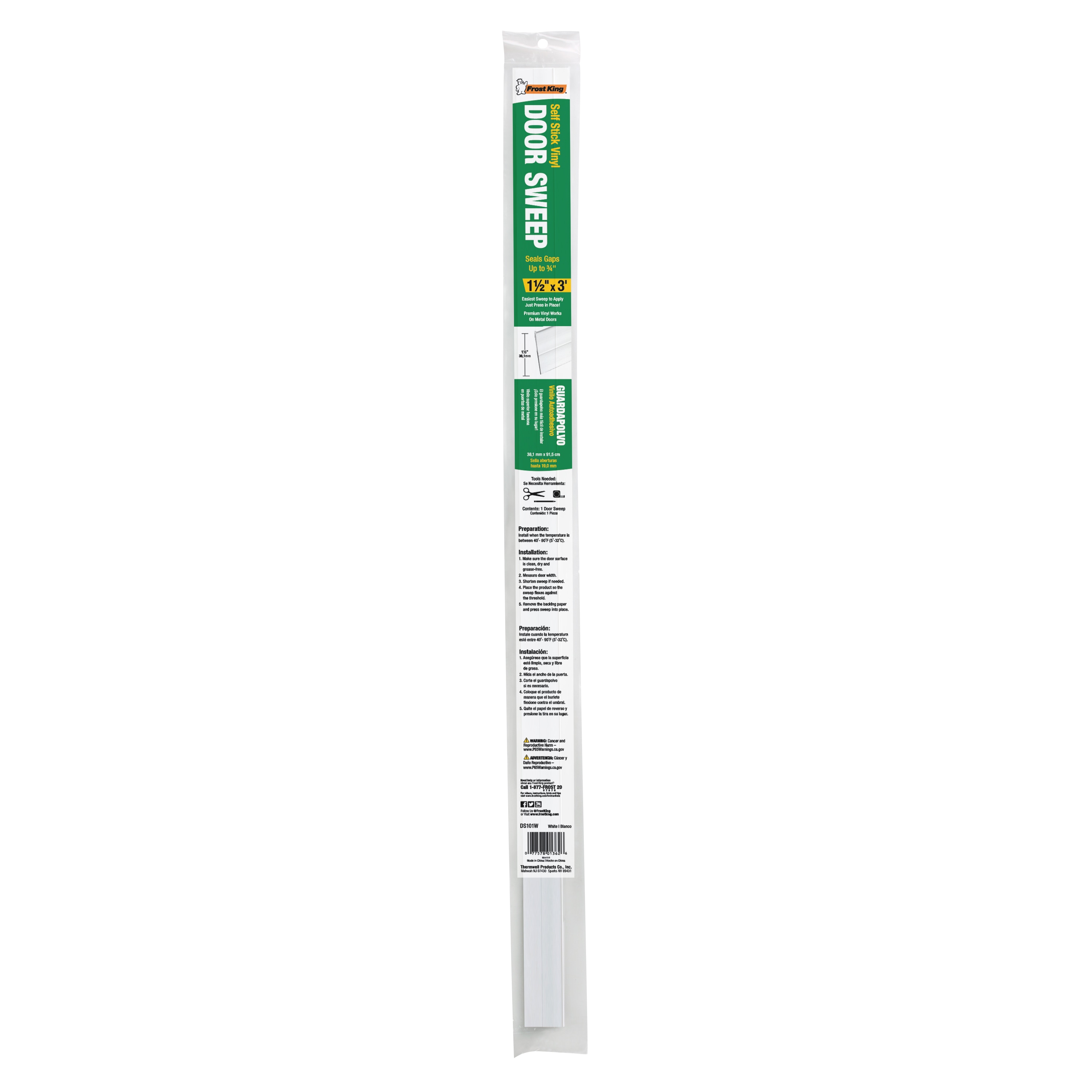 Frost King DS101WH Door-Sweeps - View #2