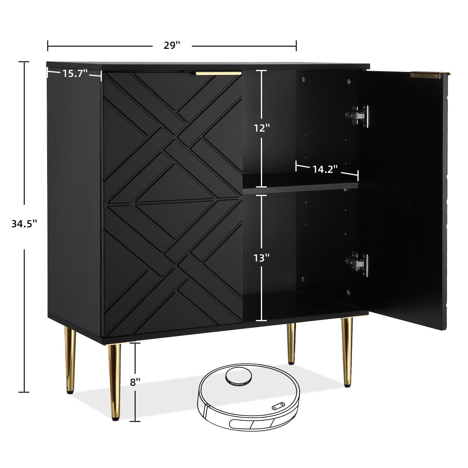 Qeetex JXNAG-PHO-10UDLNGG Utility-Storage-Cabinets - View #3