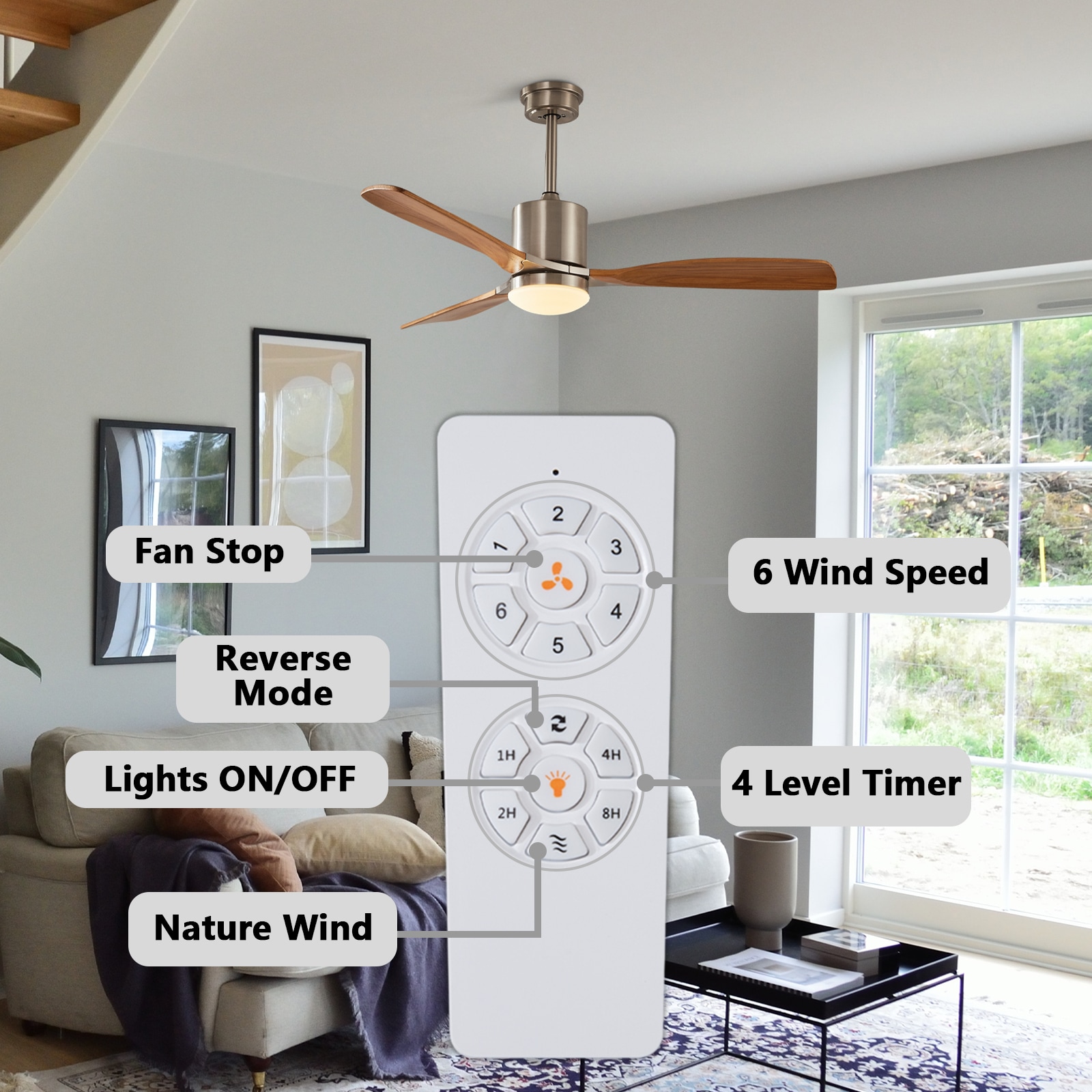 ExBrite ZPJSFL5204DKGDXXX Ceiling-Fans - View #8