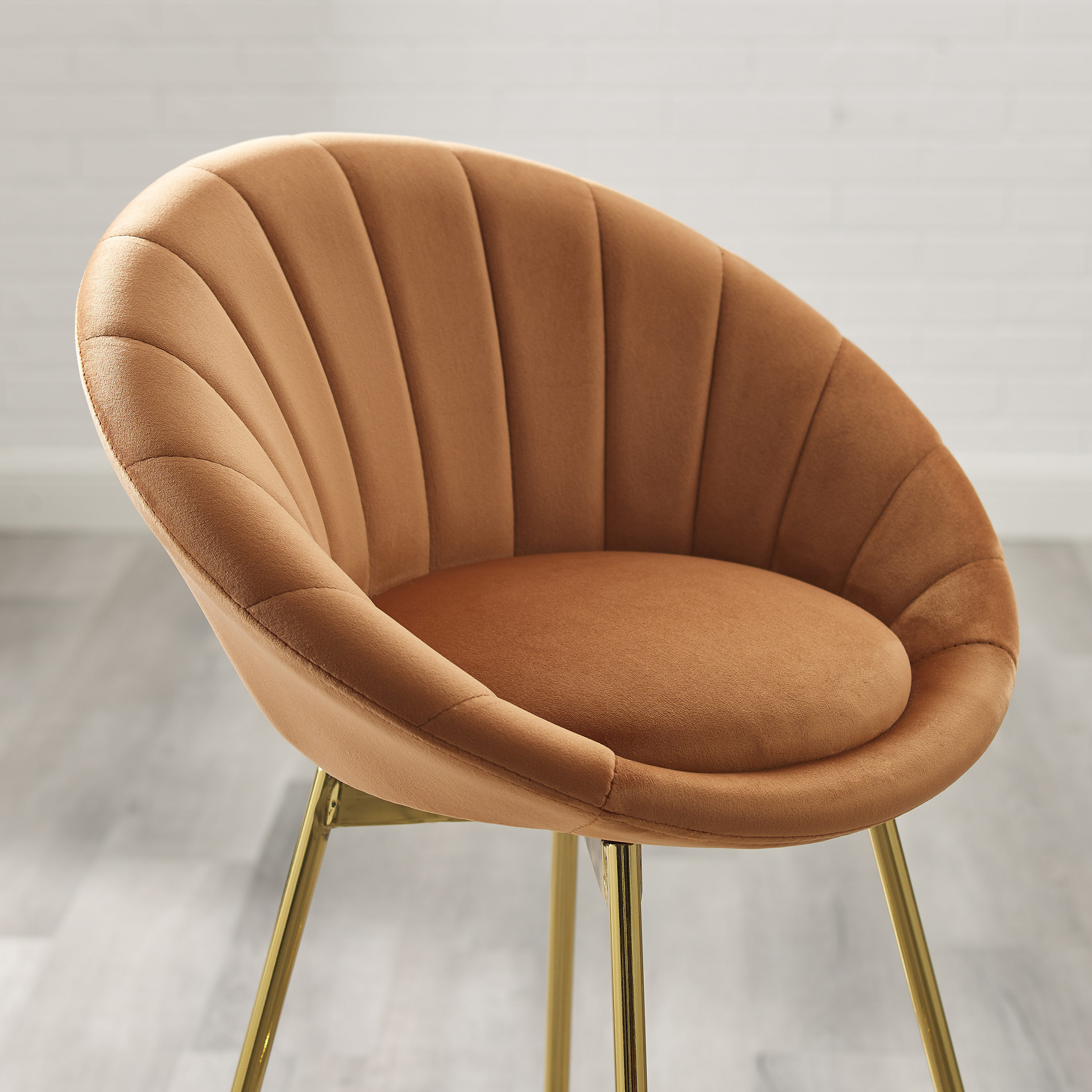 Art Leon BS017-ORANGERED stools - View #2