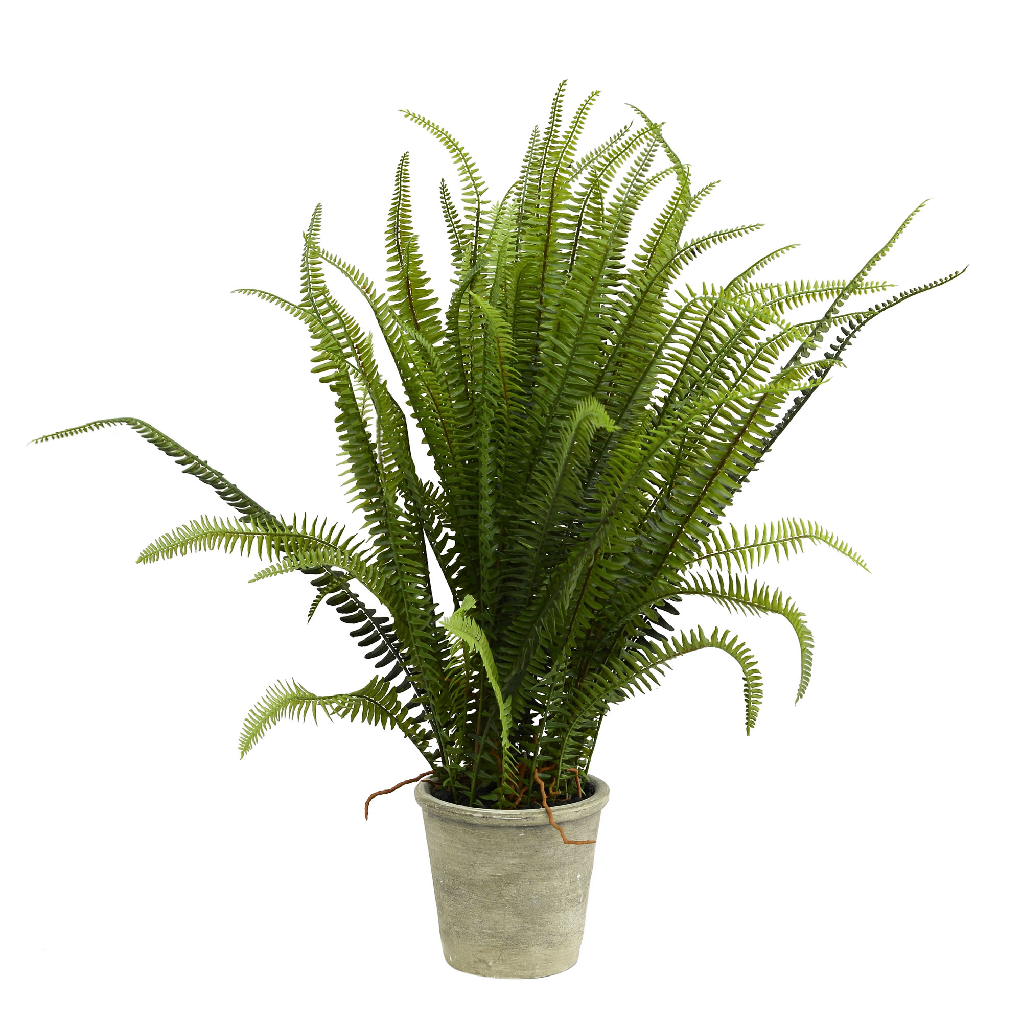 Vickerman FE180601 27-in Green Indoor Mixed Greenery Artificial Plant
