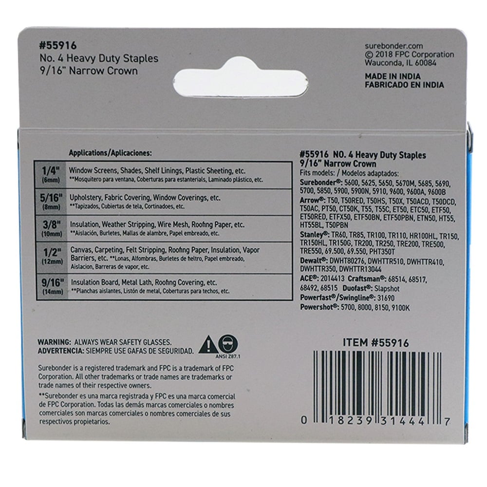 SUREBONDER 55916-5A staples - View #2