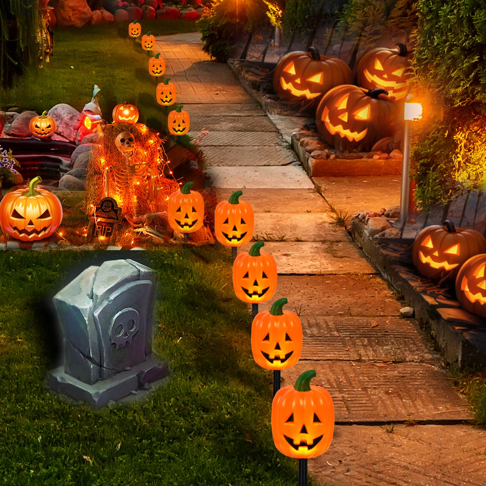 IJBUHV 678887728296 Halloween-String-Lights - View #2