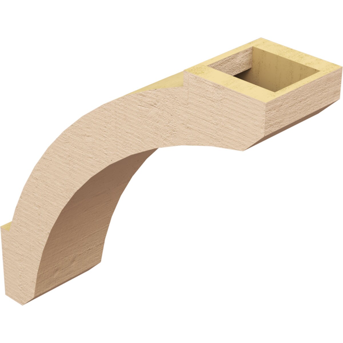 Ekena Millwork BRCUR05X18X18LFTRCPR braces - View #6