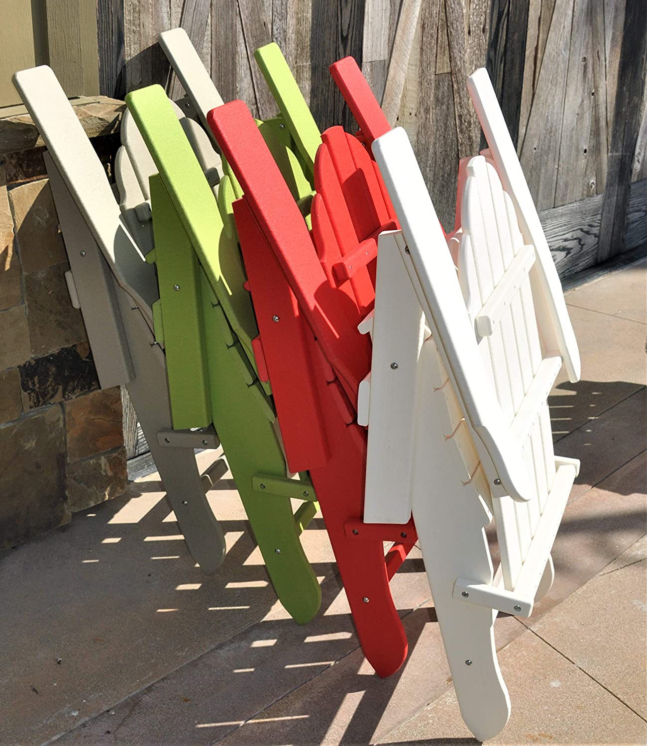 ResinTeak HGRT-FLDG-ADI-RED Patio-Chairs - View #3