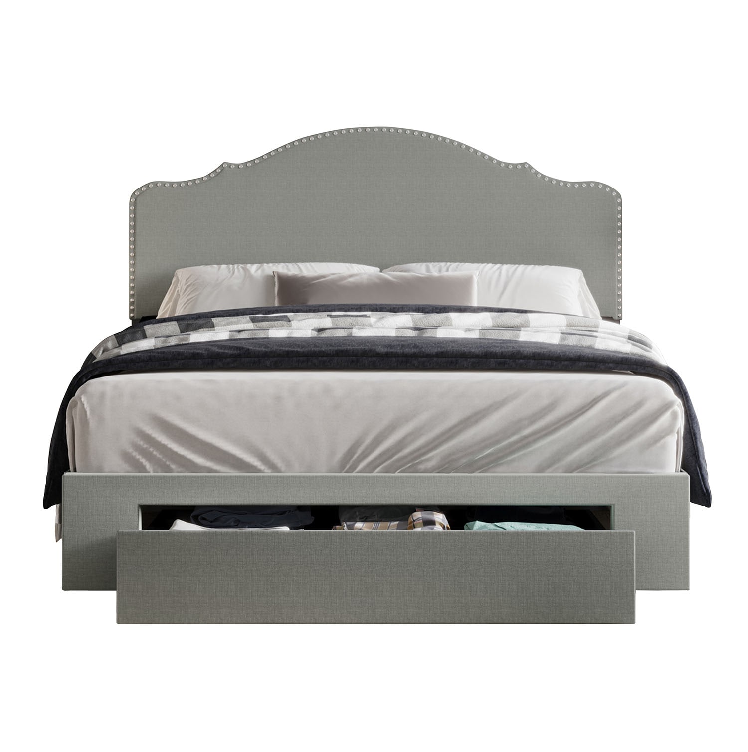 CasePiece C8363TUBS-LGY-LN beds - View #4