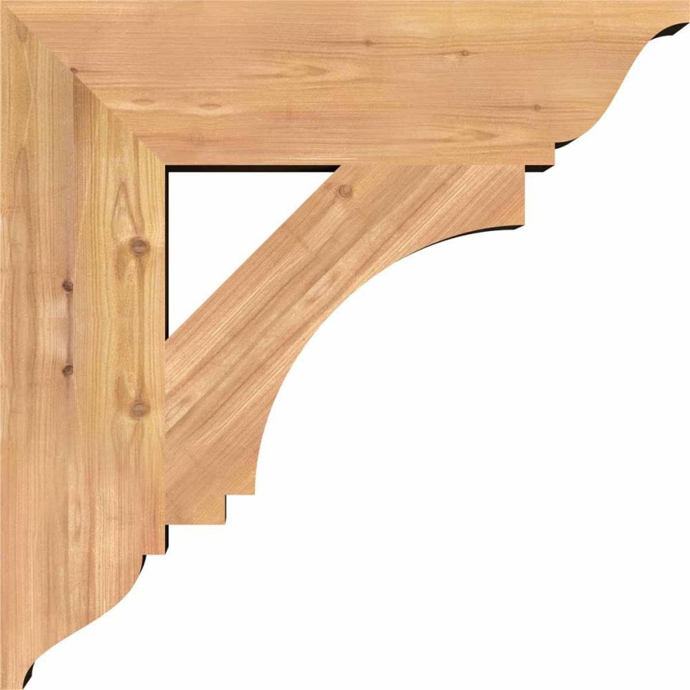 Ekena Millwork BKT06X24X24IMP01SWR Exterior-Brackets-Braces - View #3