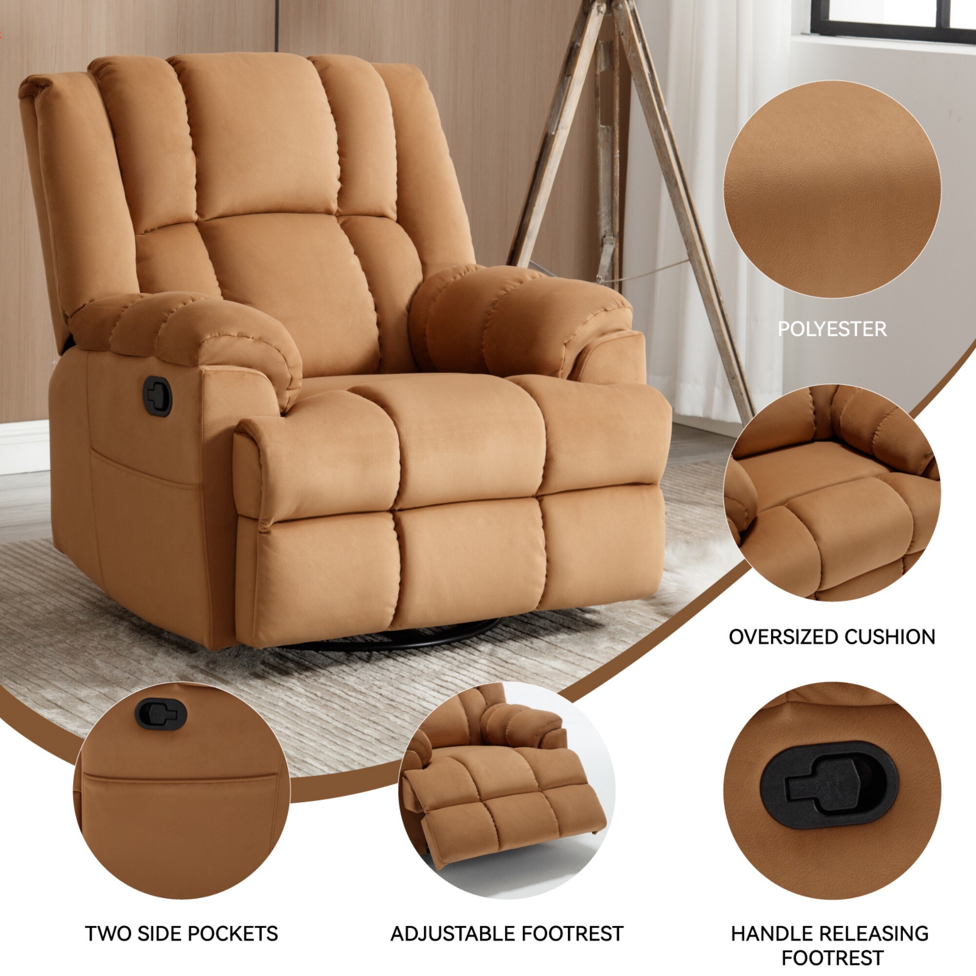 Boyel Living BL-CM839BE recliners - View #6