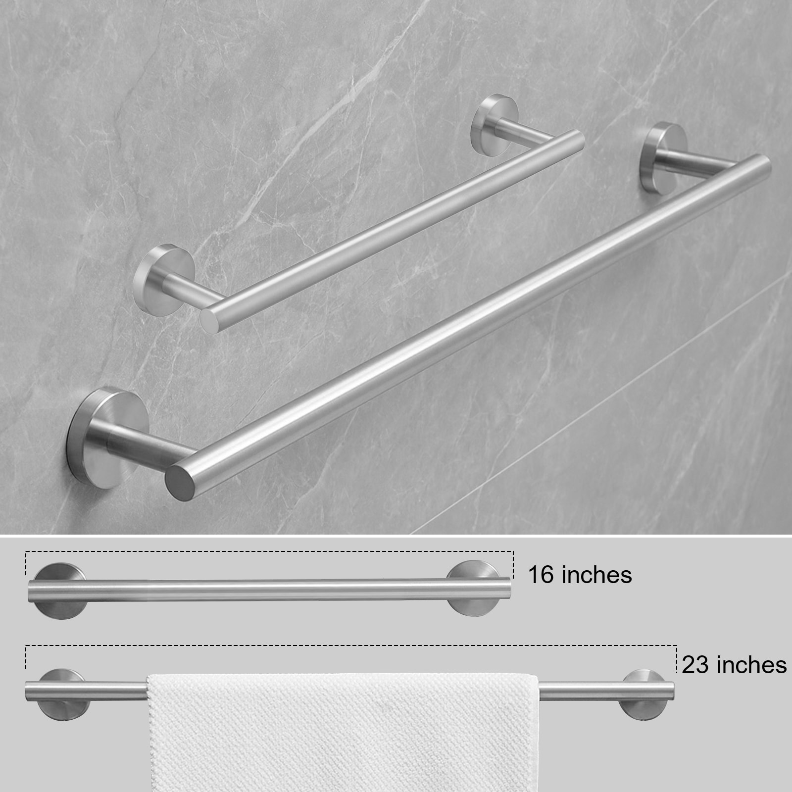 BWE A-91020-6-N Decorative-Bath-Hardware-Kits - View #3