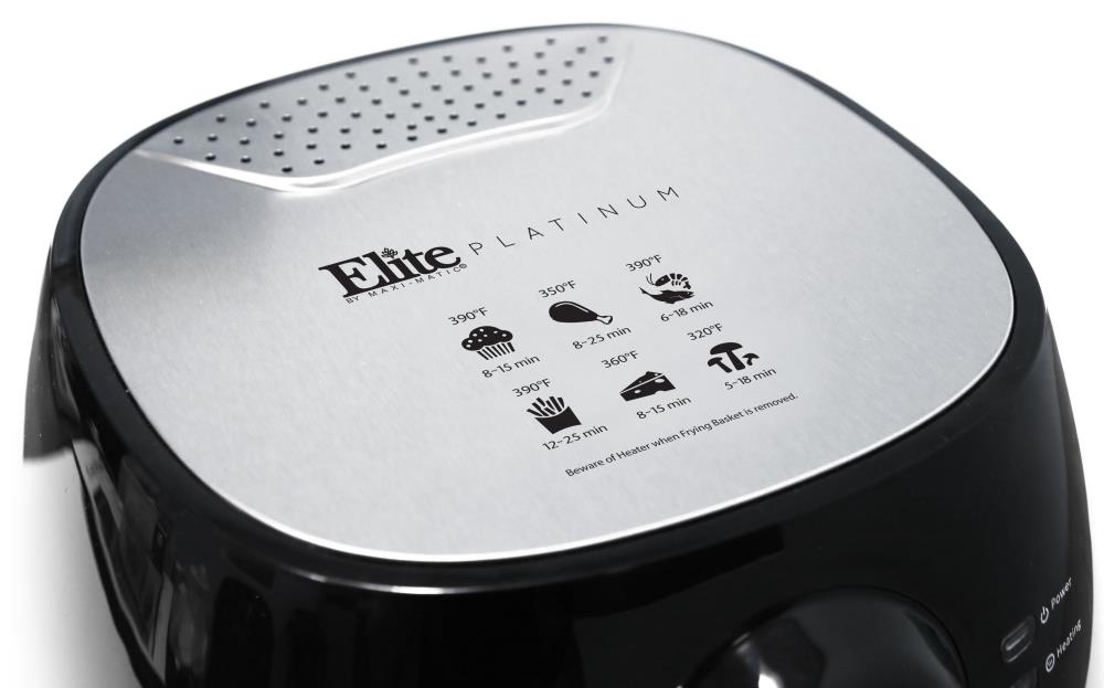 Elite Gourmet 3.2 Platinum Air Fryer EAF-1200D 