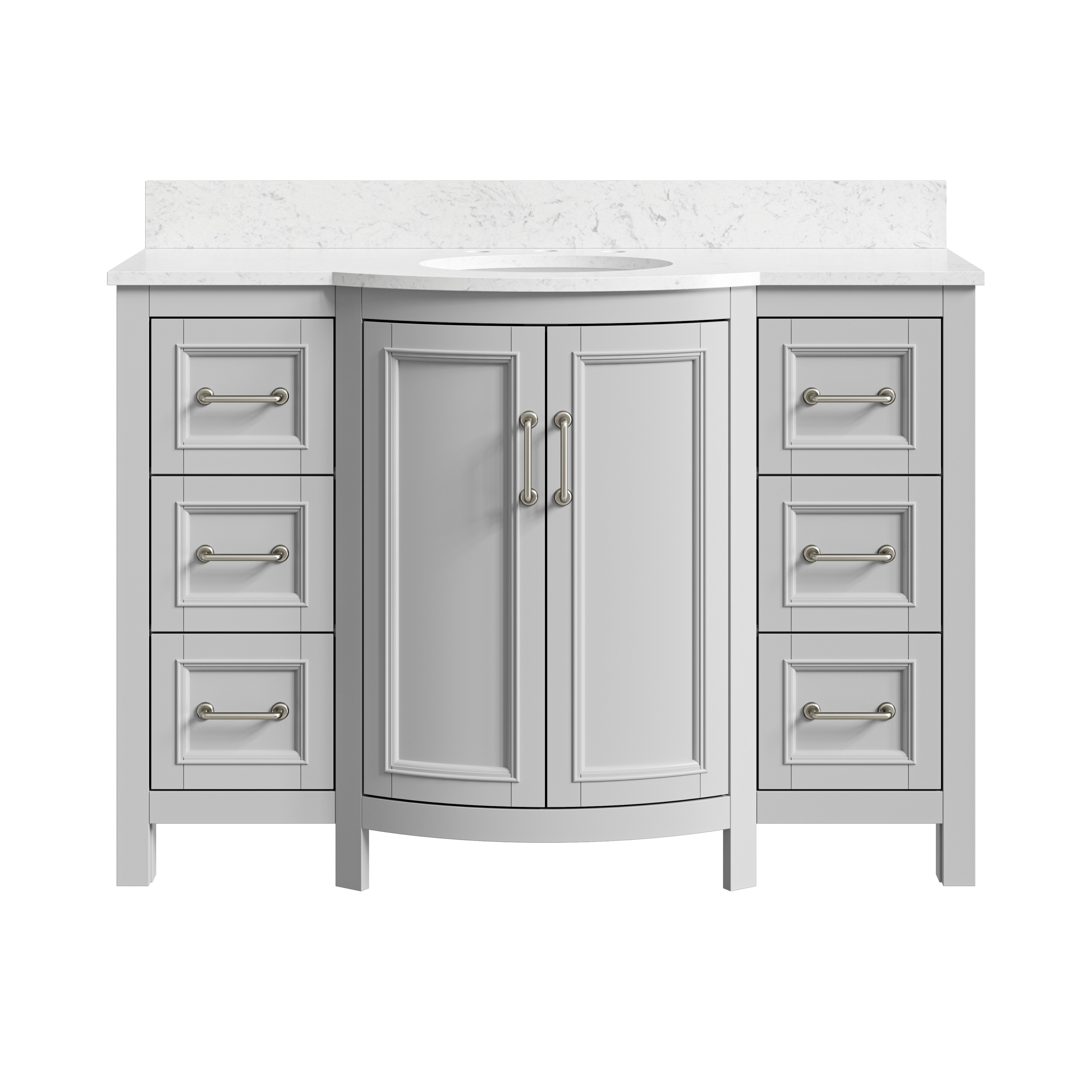 allen + roth 1007VTC-48-242-925UO Bath-Vanity-Combo - View #2