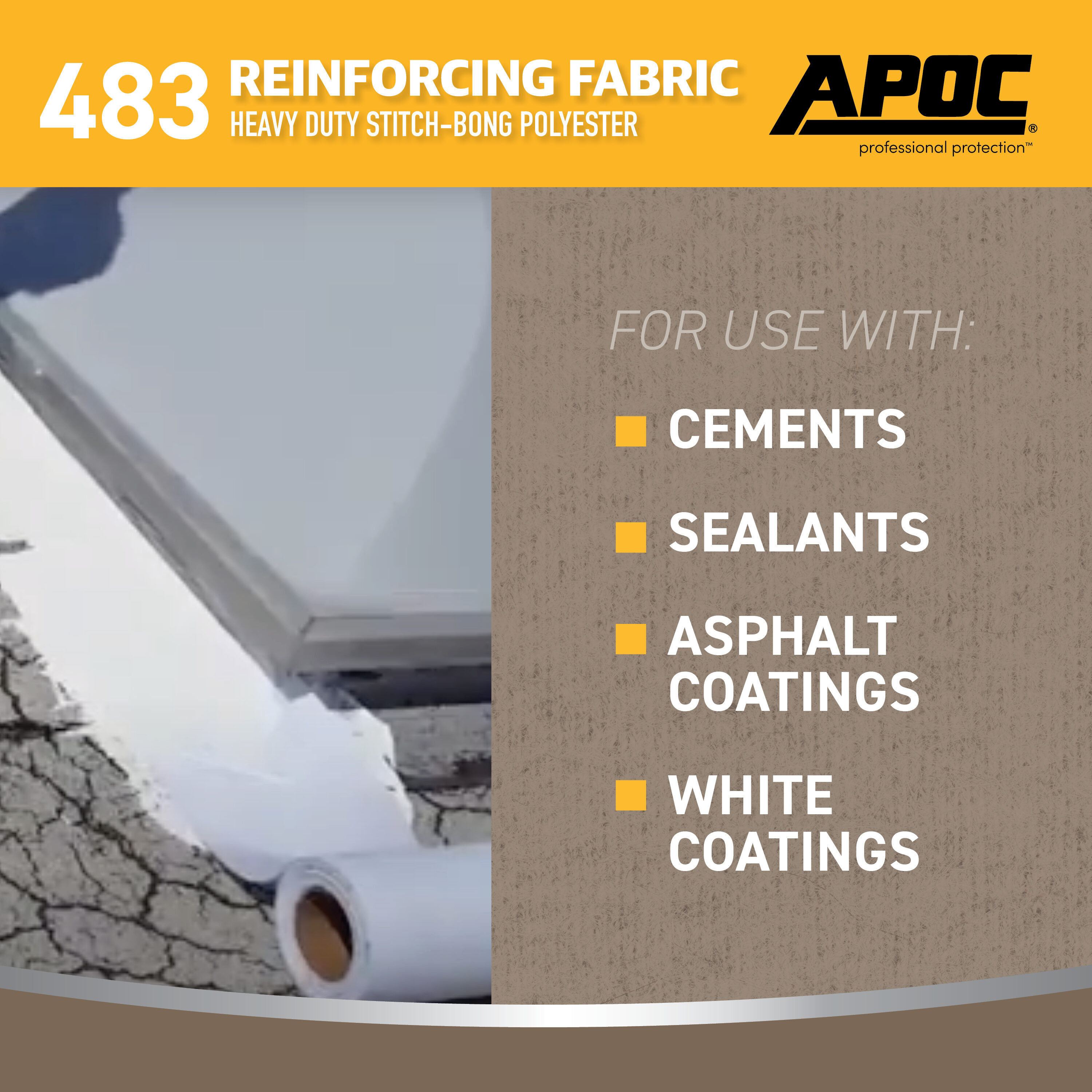 APOC AP-4834-75-12 Roof-Fabric - View #7