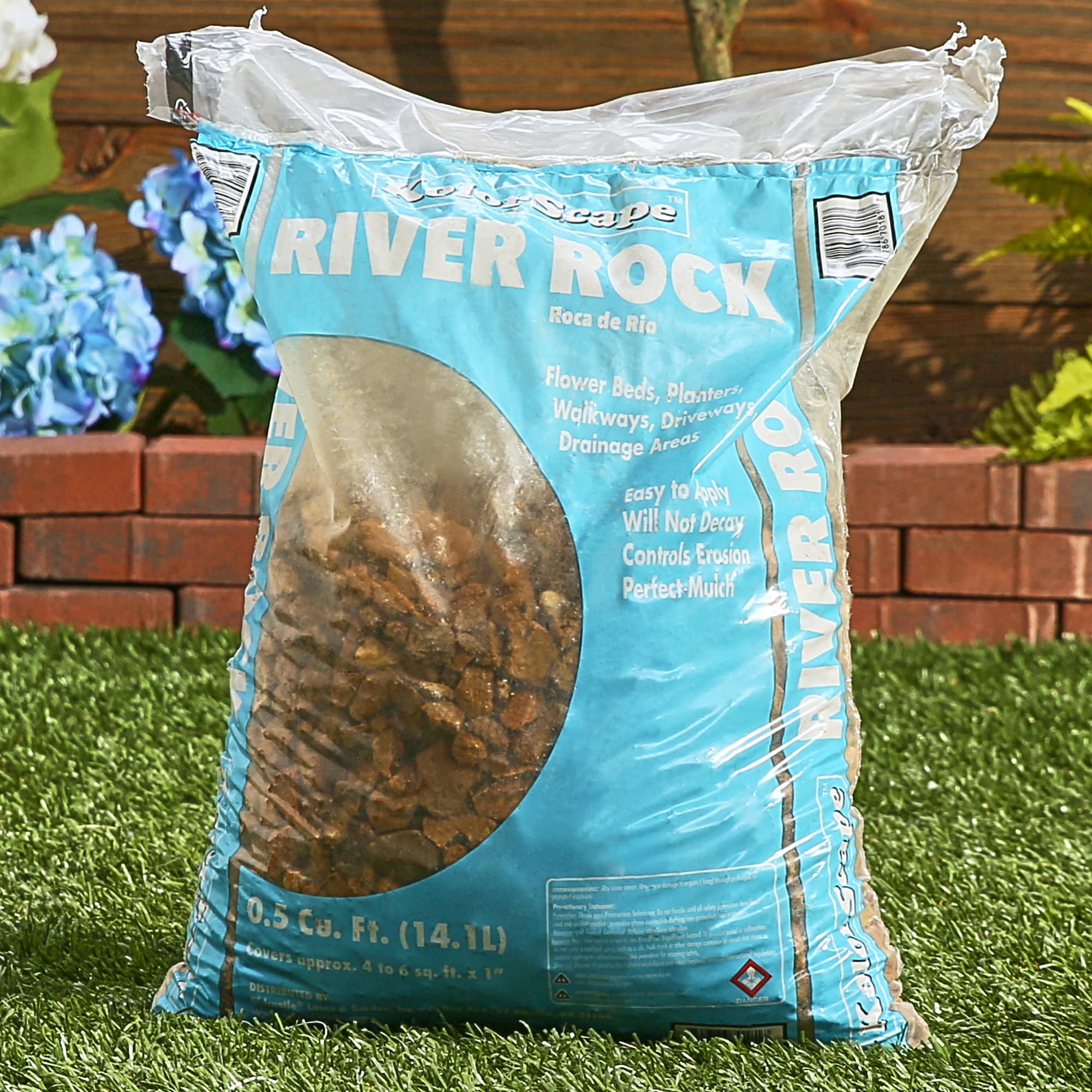 River Rock 0.5-cu ft 50-lb Multiple Colors/Finishes River Rock in the  Landscaping Rock department at