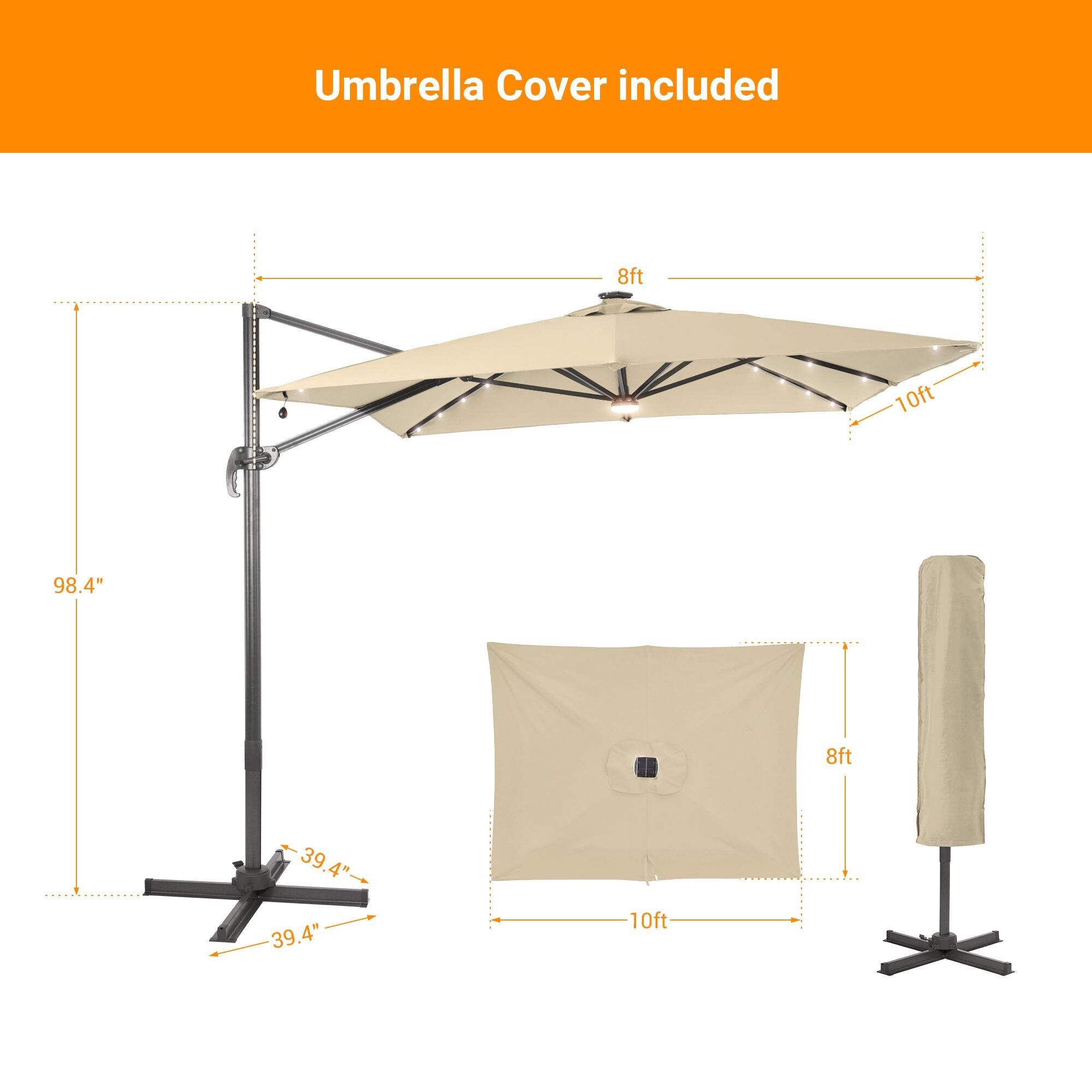 Sonkuki SD-MN108SD-LED Umbrellas-2 - View #2