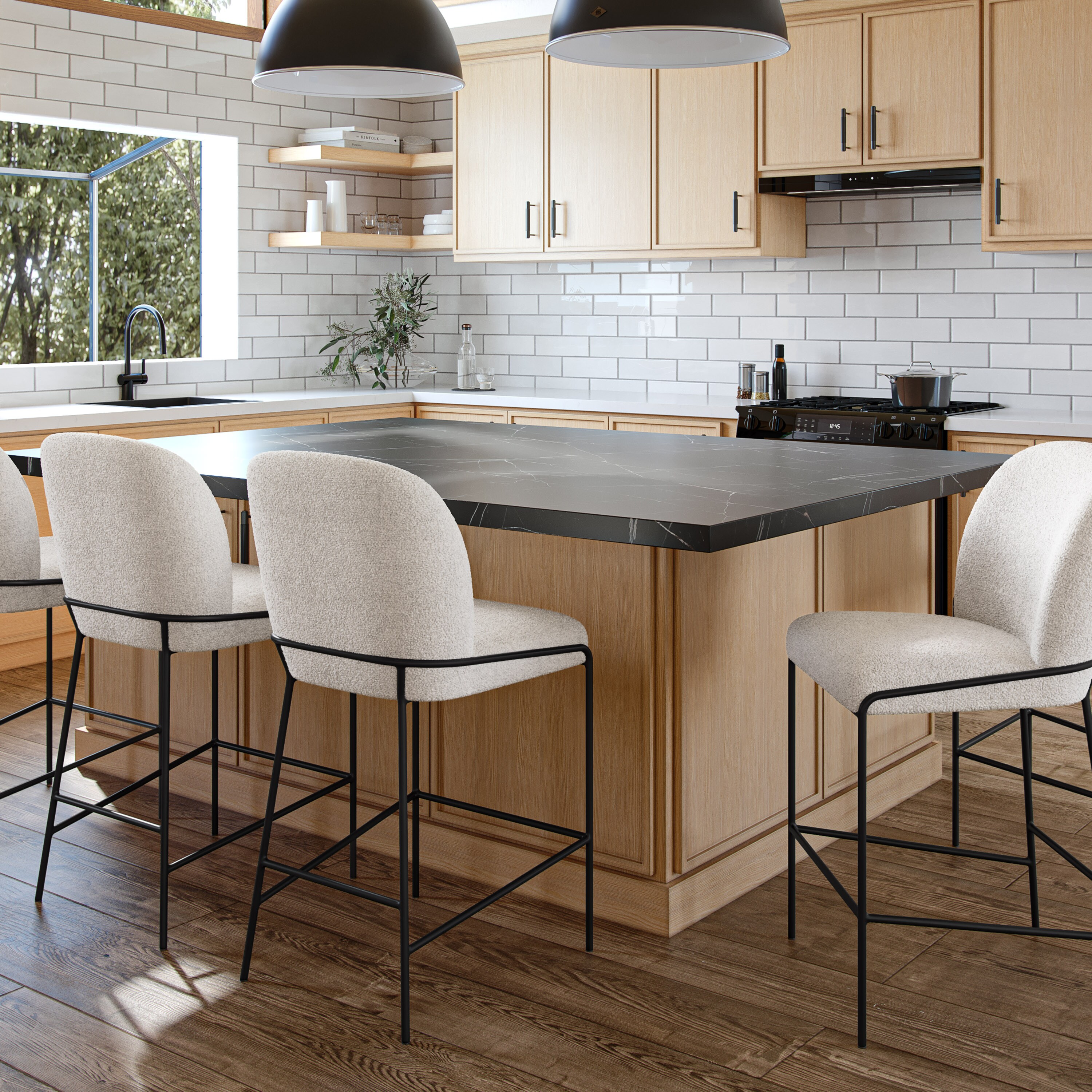 CorLiving BVDKD193B stools - View #3