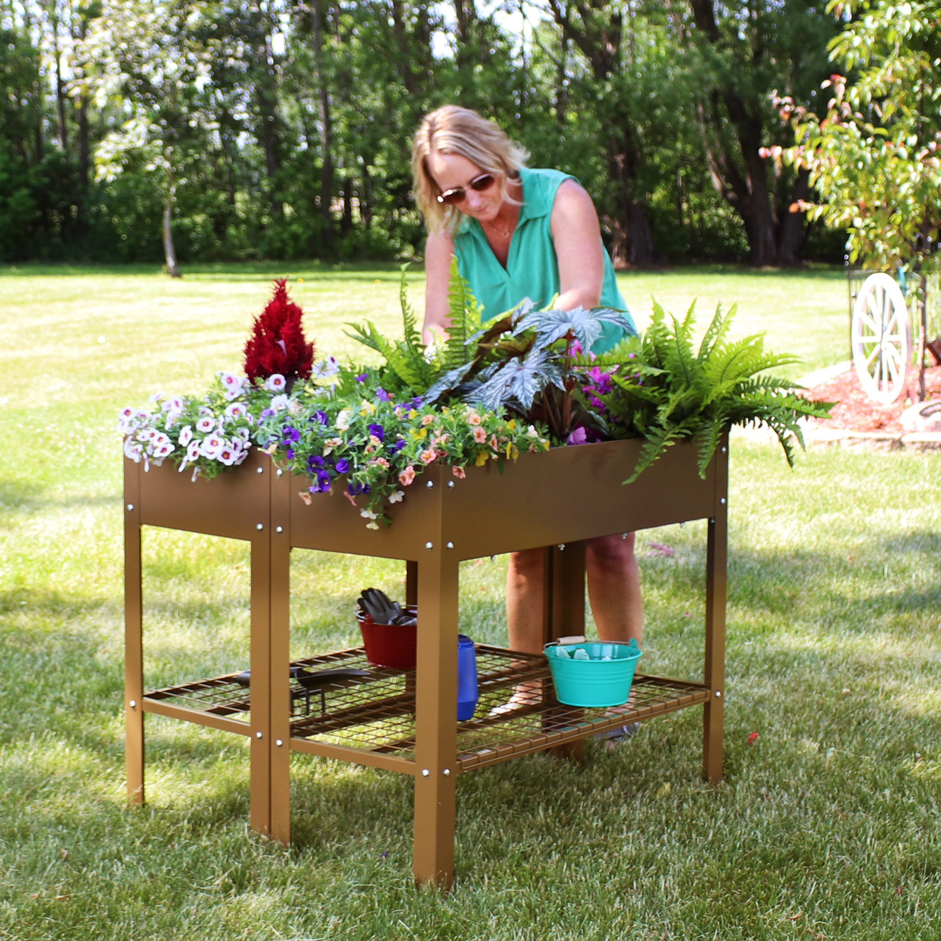Sunnydaze Decor HB-775 Raised-Garden-Beds - View #9