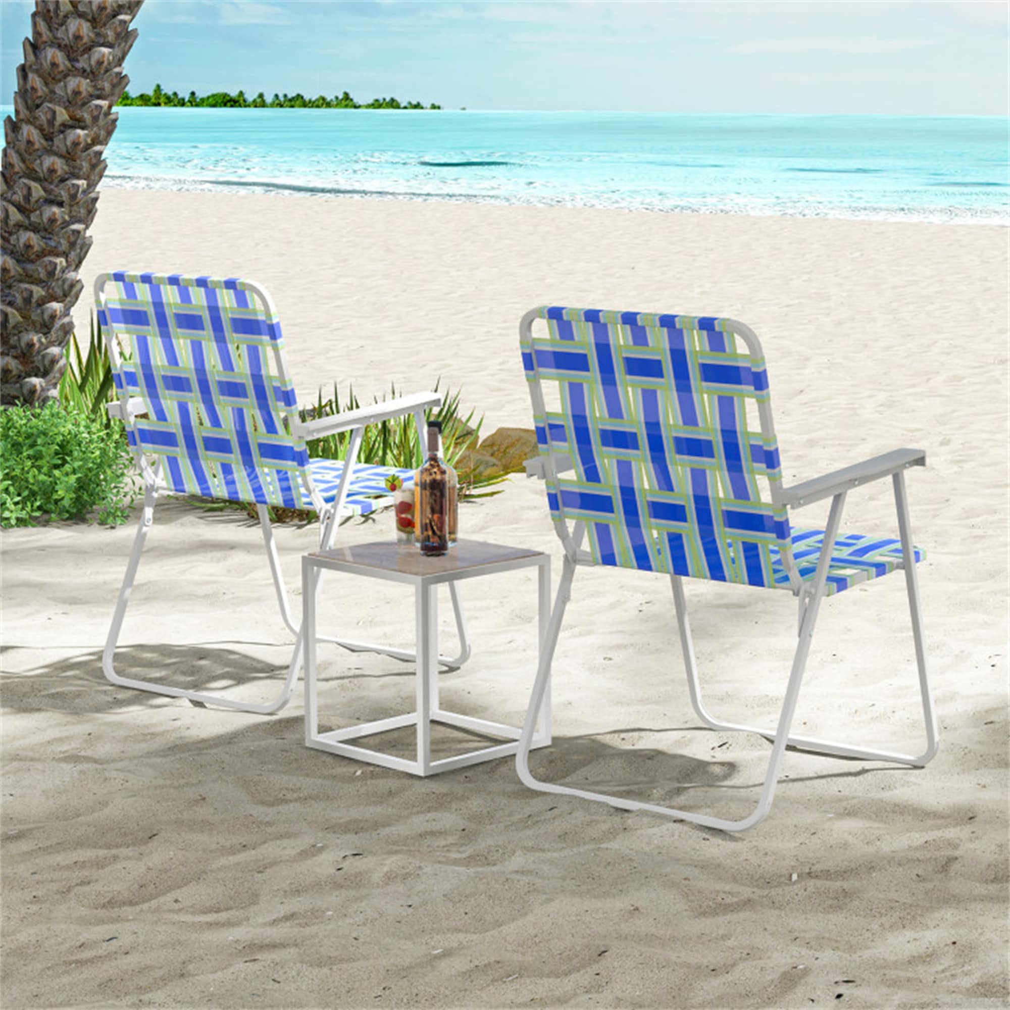 BABOOM BOM-642BL-2-CO Beach-Camping-Chairs - View #2