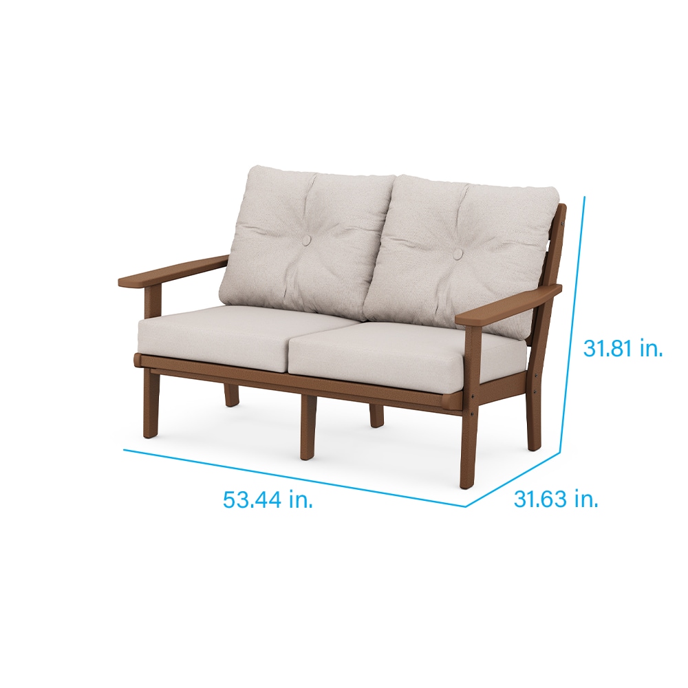 allen + roth by POLYWOOD AR4422-TE145999 Patio-Sofas-Daybeds - View #2