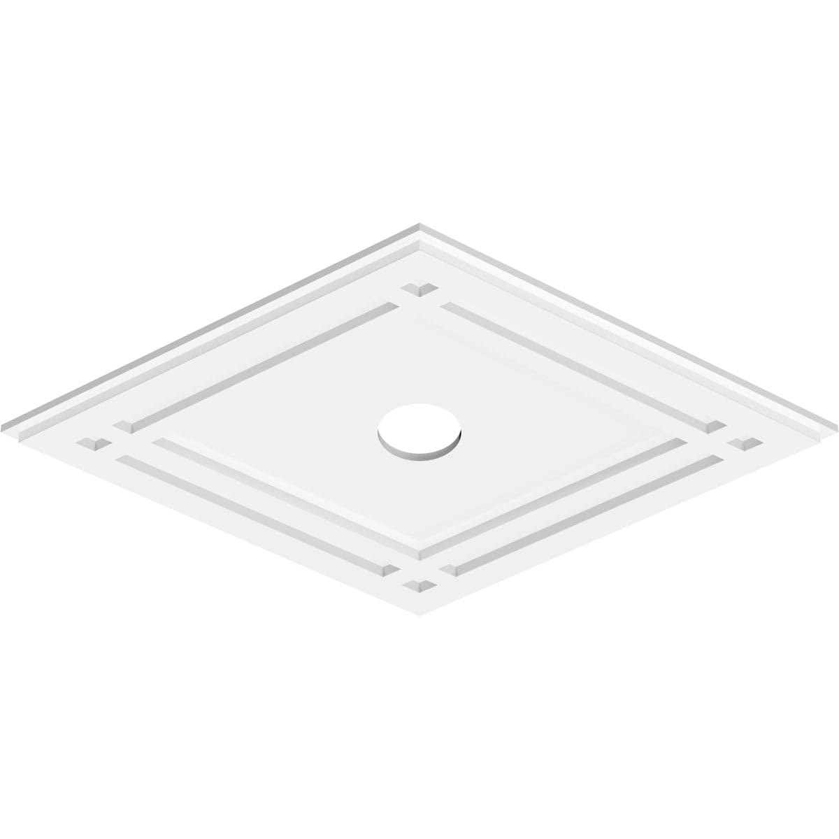 Ekena Millwork CMP30X20DD-03000 Ceiling-Medallions - View #2