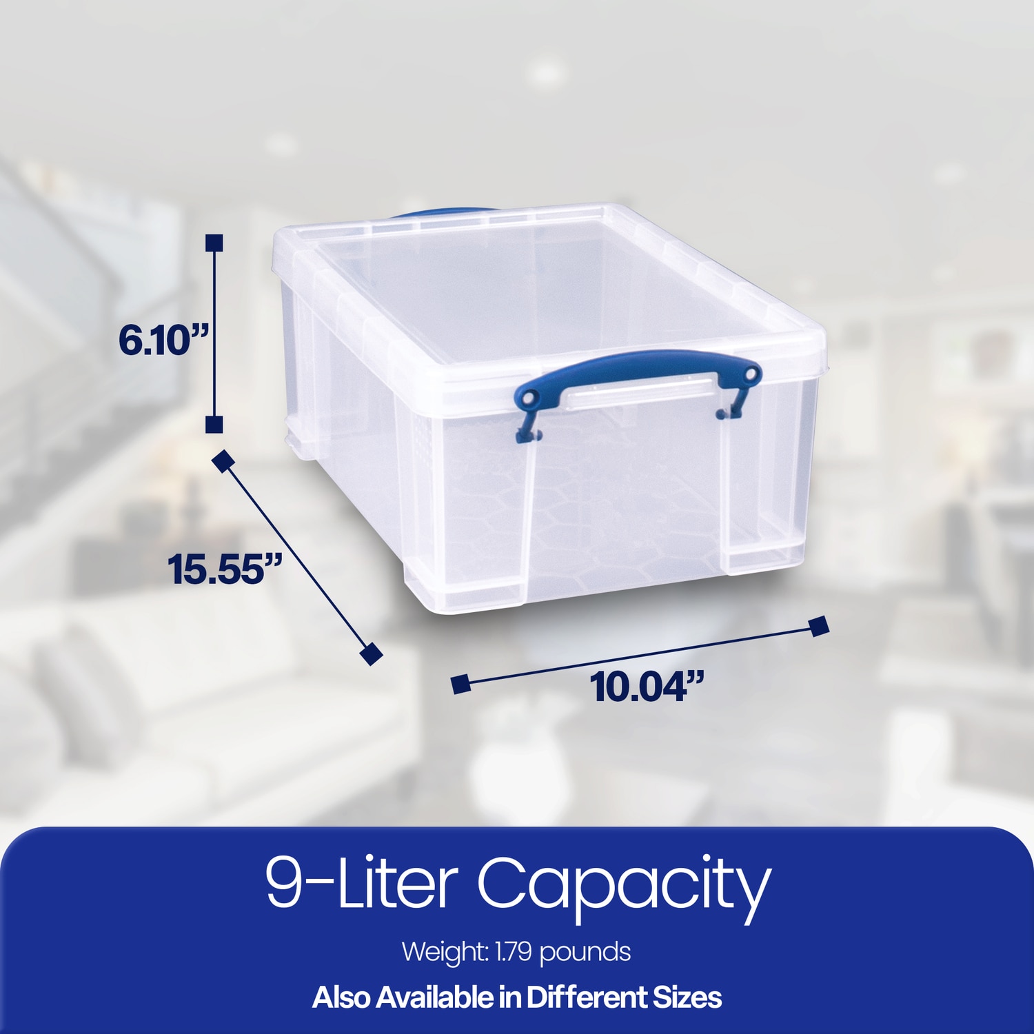 Really Useful Box 322064 Plastic-Storage-Totes - View #3
