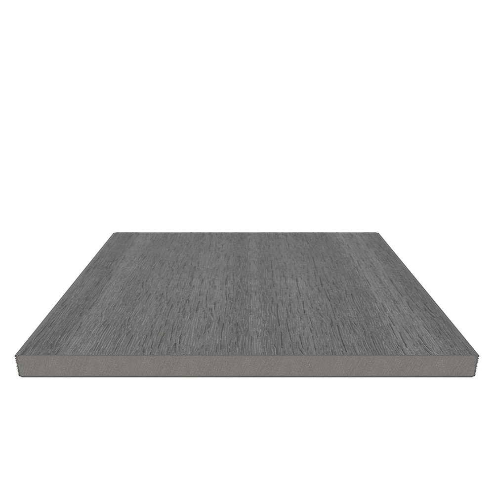 NewTechWood Fascia Board 1-in x 11-in x 6-ft Composite Westminster Gray Fascia Deck Board (Actual Size: 0.6-in x 11-in)