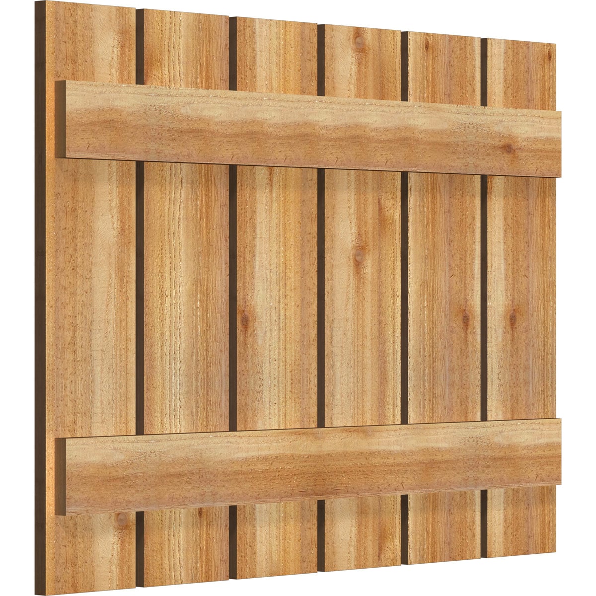 Ekena Millwork RBS06S35X026RWR Exterior-Shutters - View #2