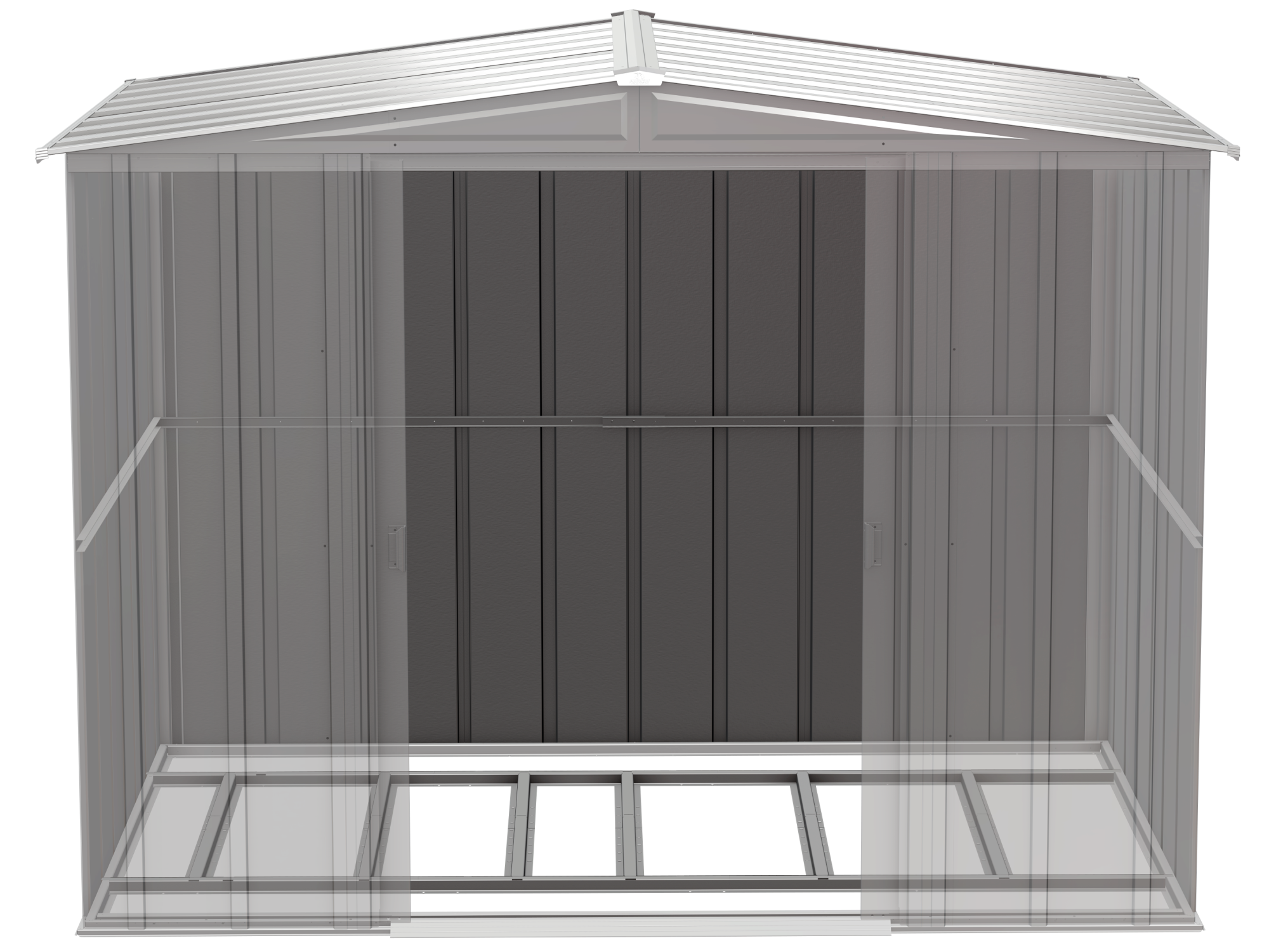 Arrow Galvanized Steel Shed Floor Frame Kit, Medium