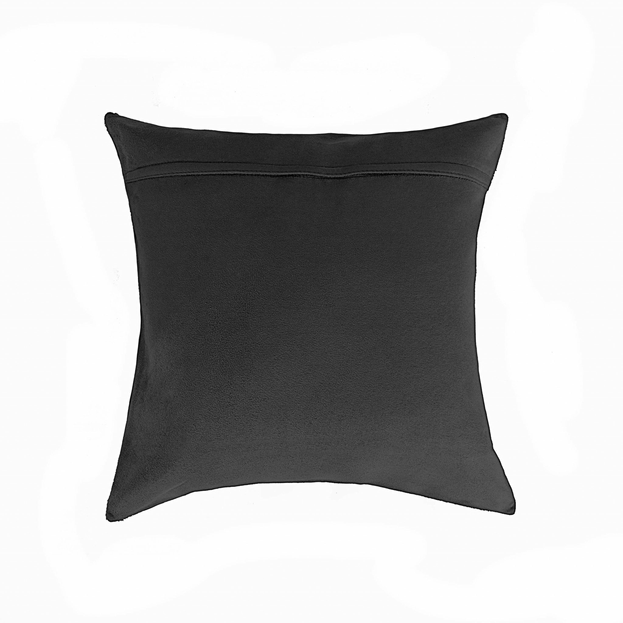 HomeRoots 316655 Josephine 18-in x 18-in Salt and Pepper Black and White Indoor Decorative Pillow