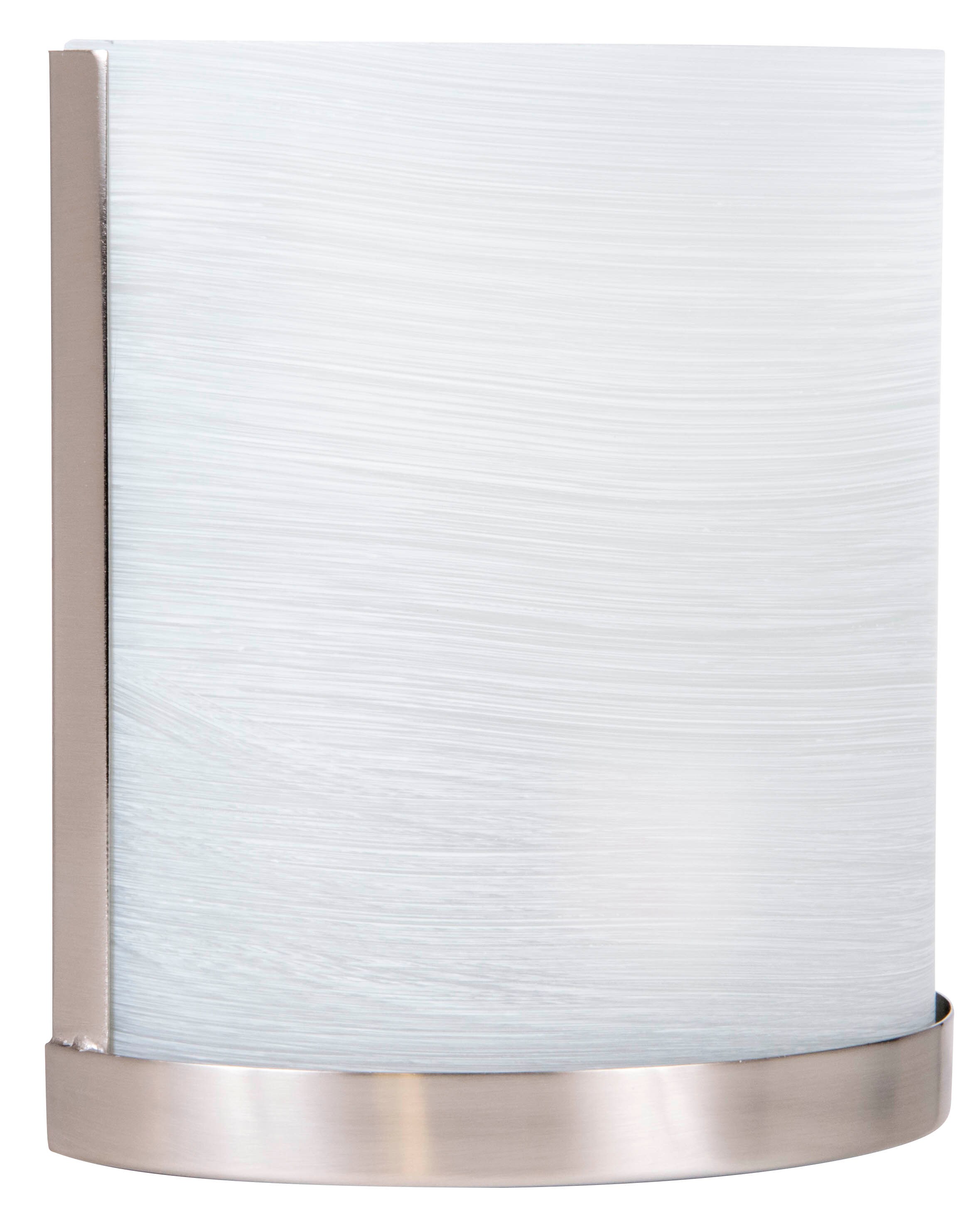 Merington Brushed Nickel Frosted Opal Vanity Light