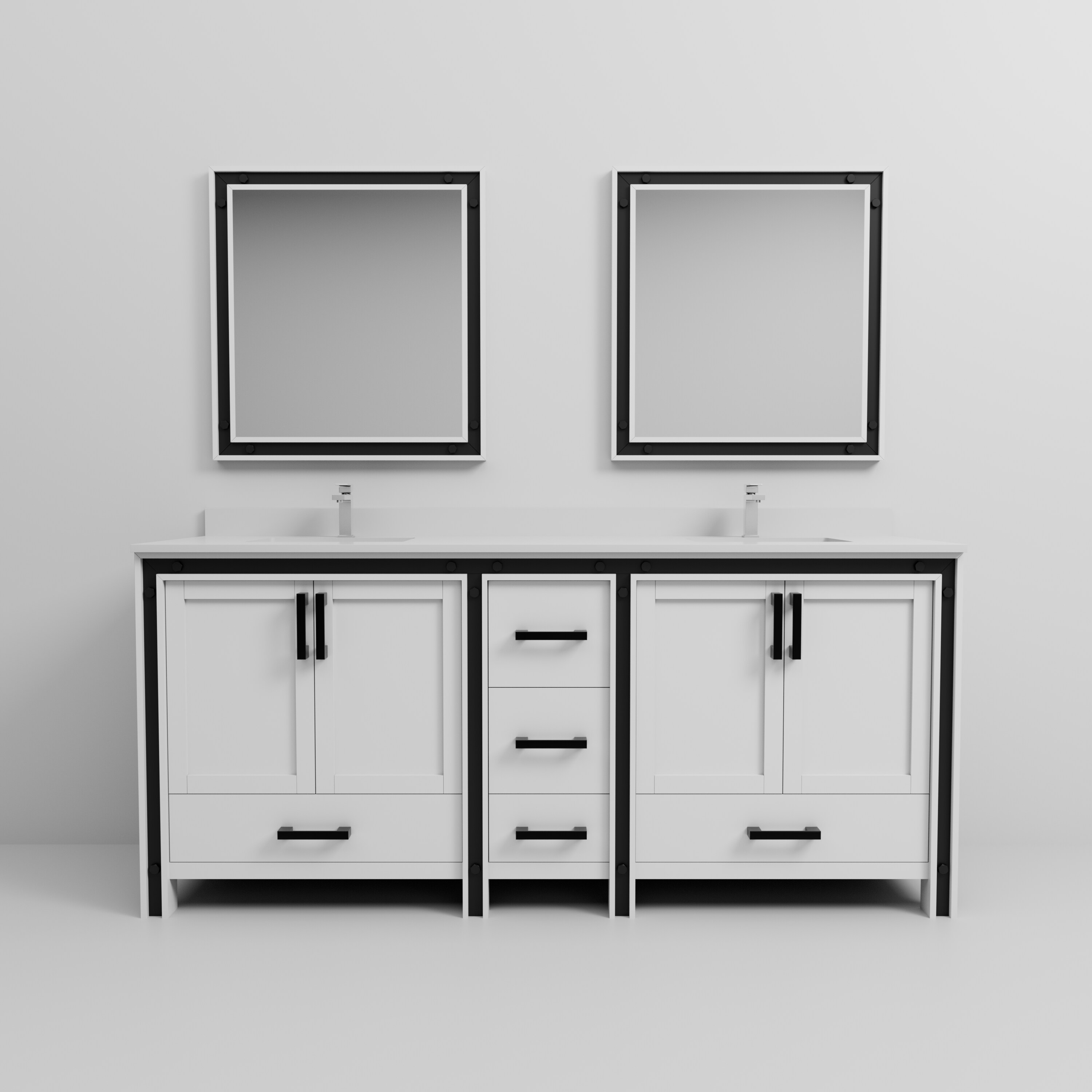 Lexora LVZV80DA211 Bath-Vanity-Combo - View #11