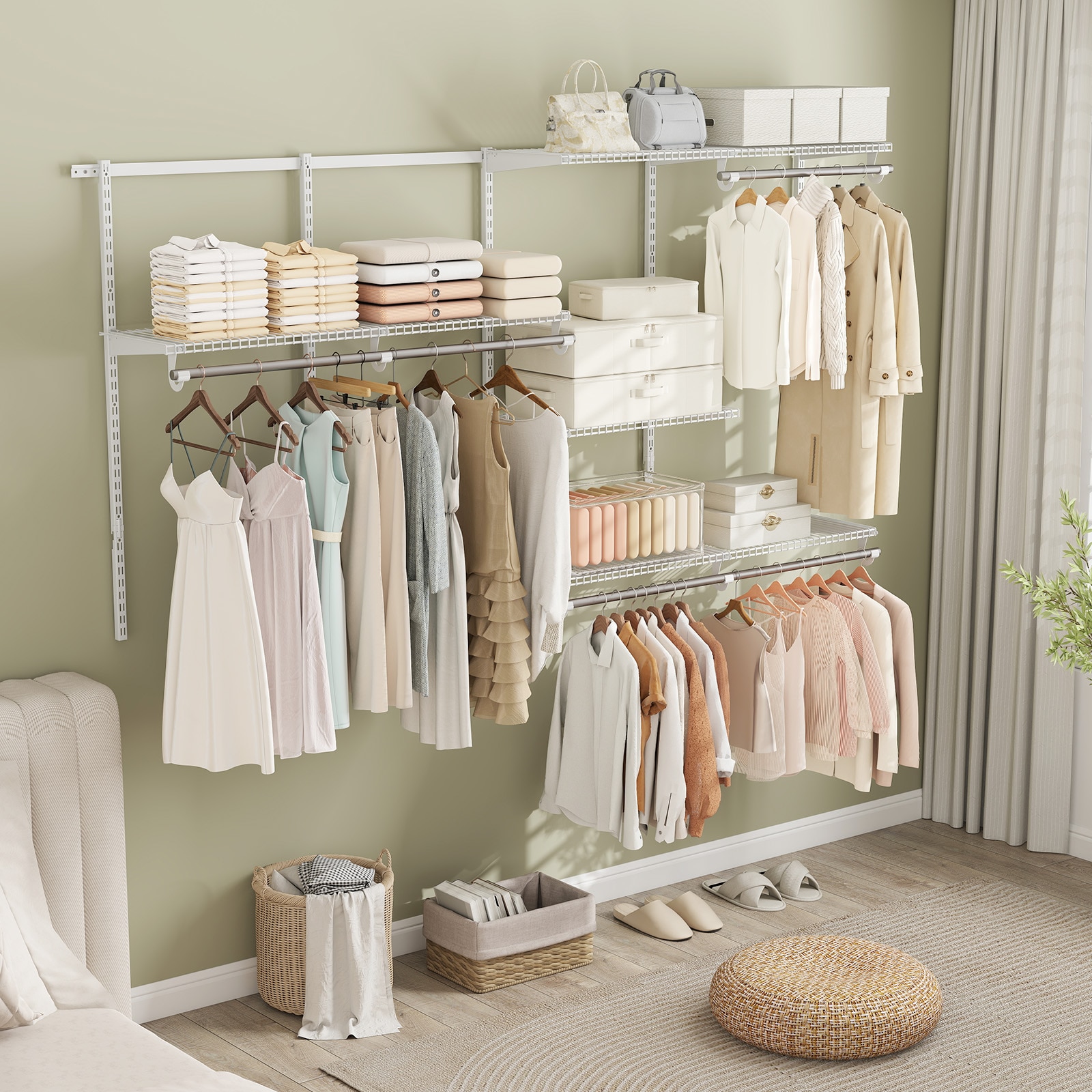 Slickblue D-CO-HW45301ZJ Wire-Closet-Kits - View #3