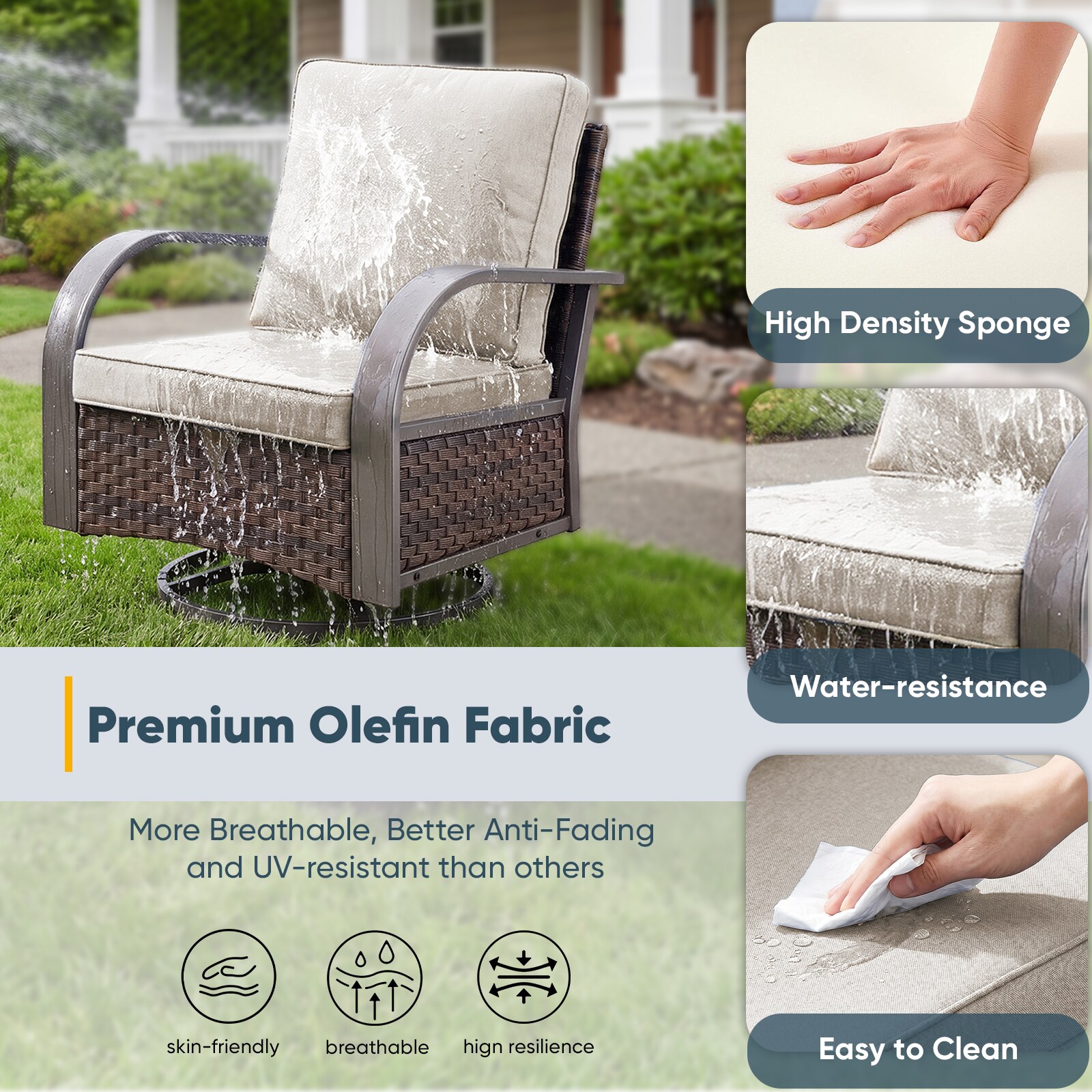 Rilyson FSTZB20X2-2 Patio-Chairs - View #6