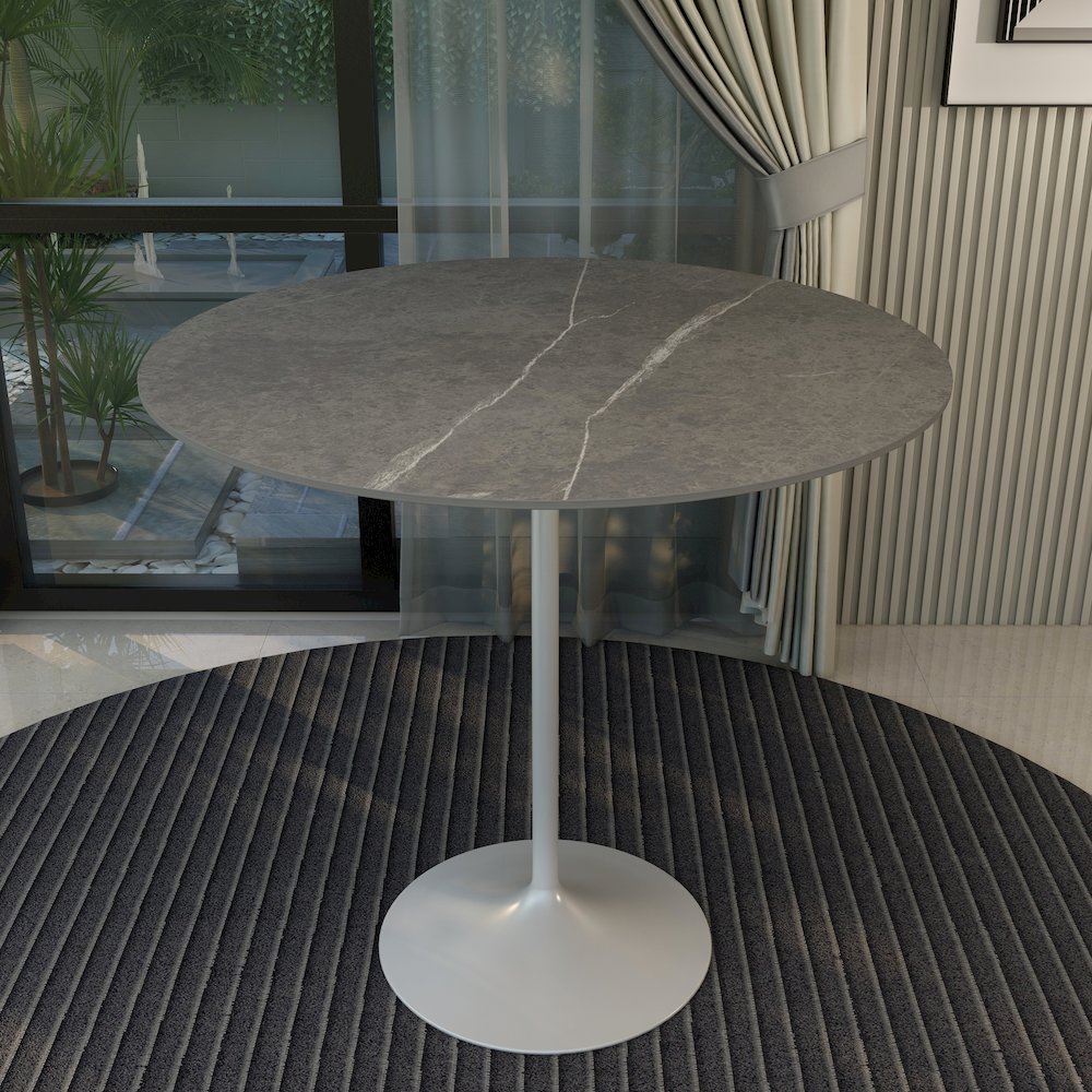 Leisuremod VT43W-48GRS Patio-Tables - View #2