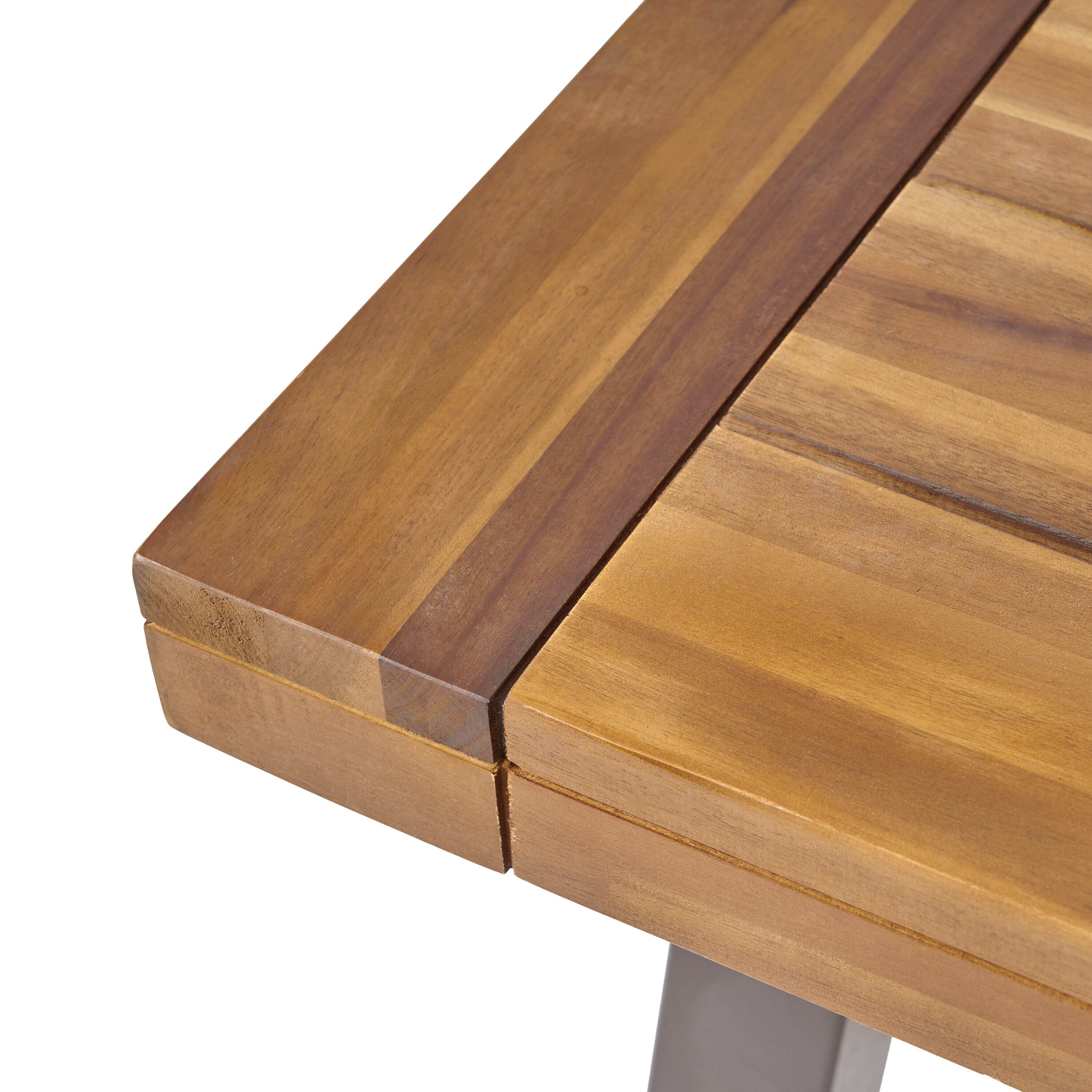 Balfour 9-Piece Teak Acacia Wood Outdoor Dining Set