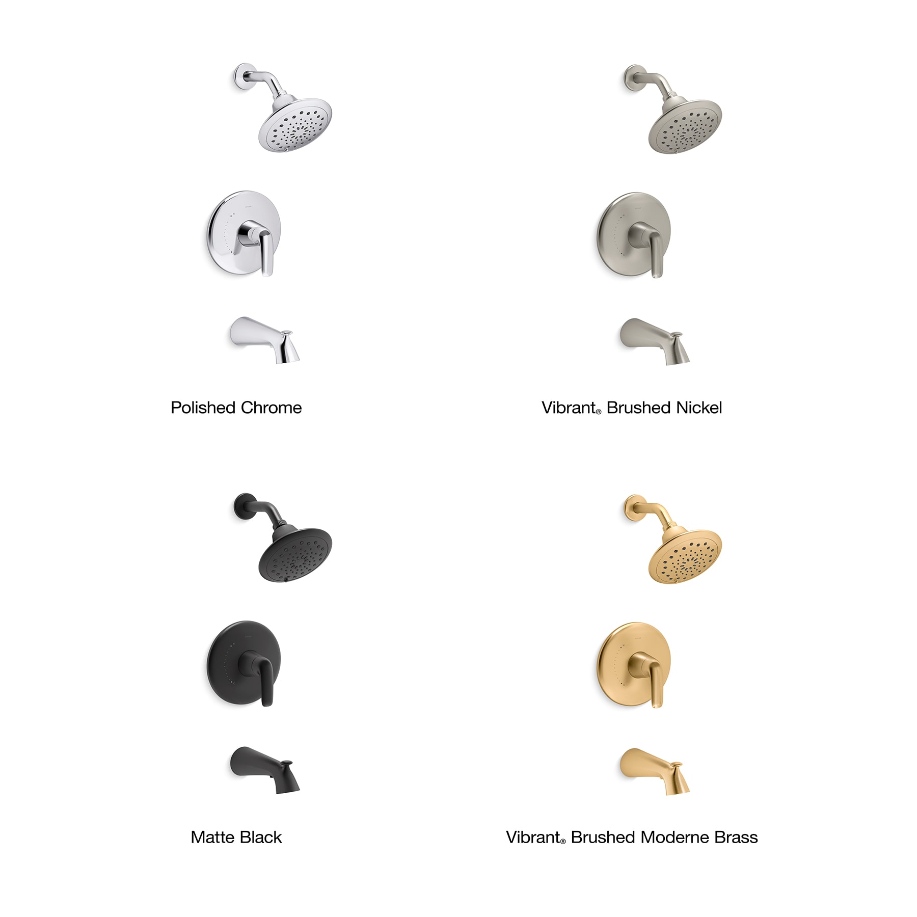 KOHLER K-R33049-4G-2MB Tub-Shower-Faucets - View #6