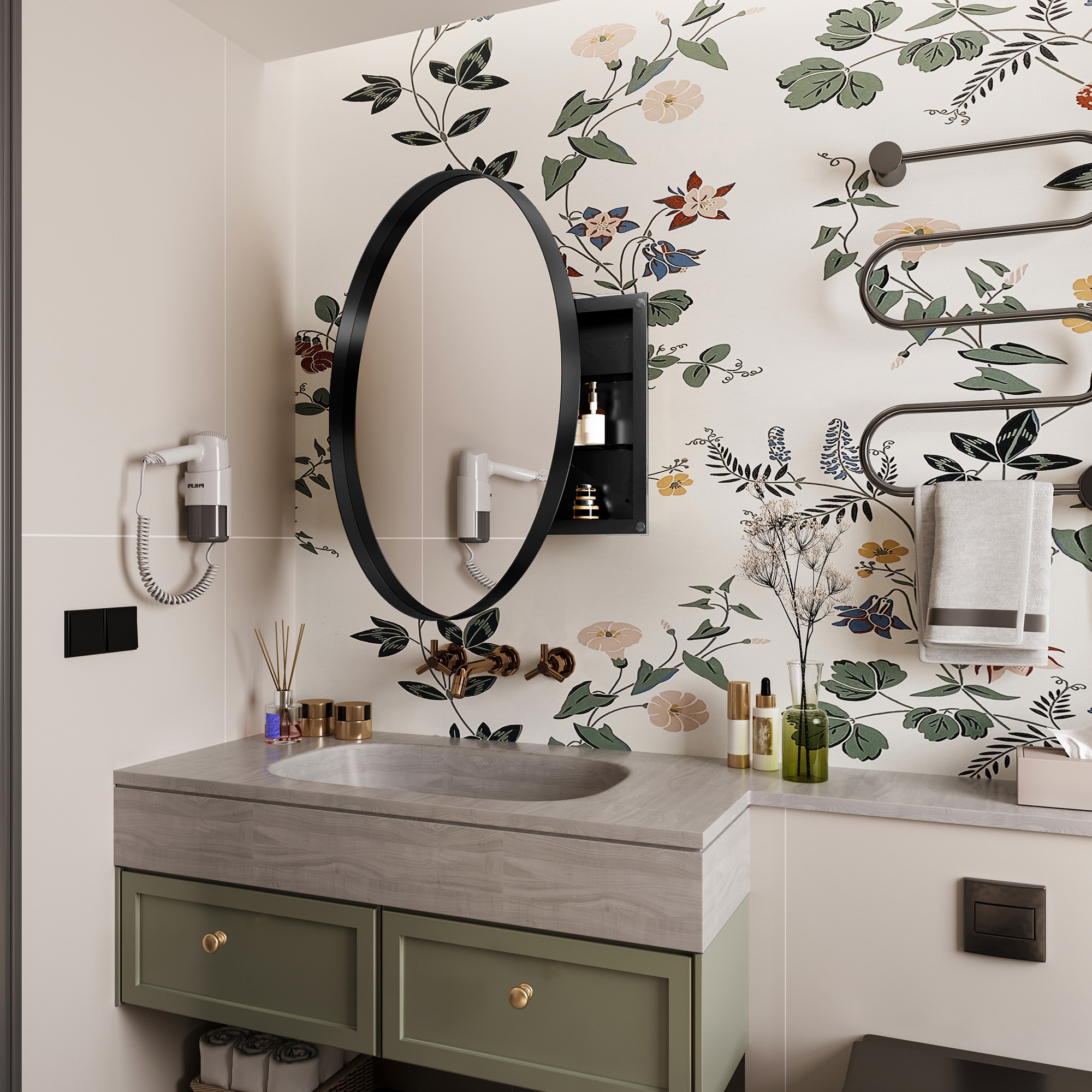 Bybafun YD5200024 Bathroom-Medicine-Cabinets - View #7
