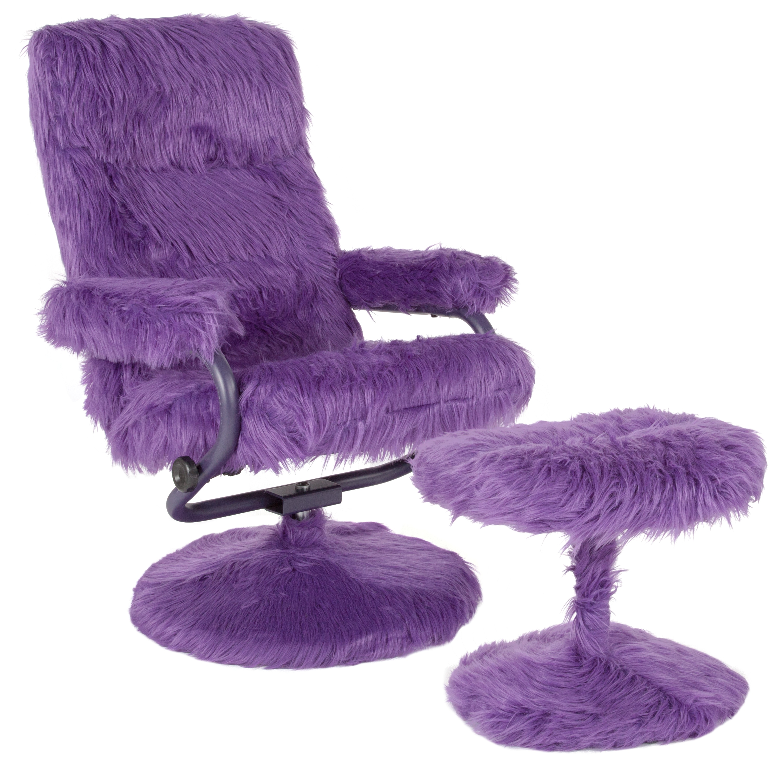 purple recliner for adults