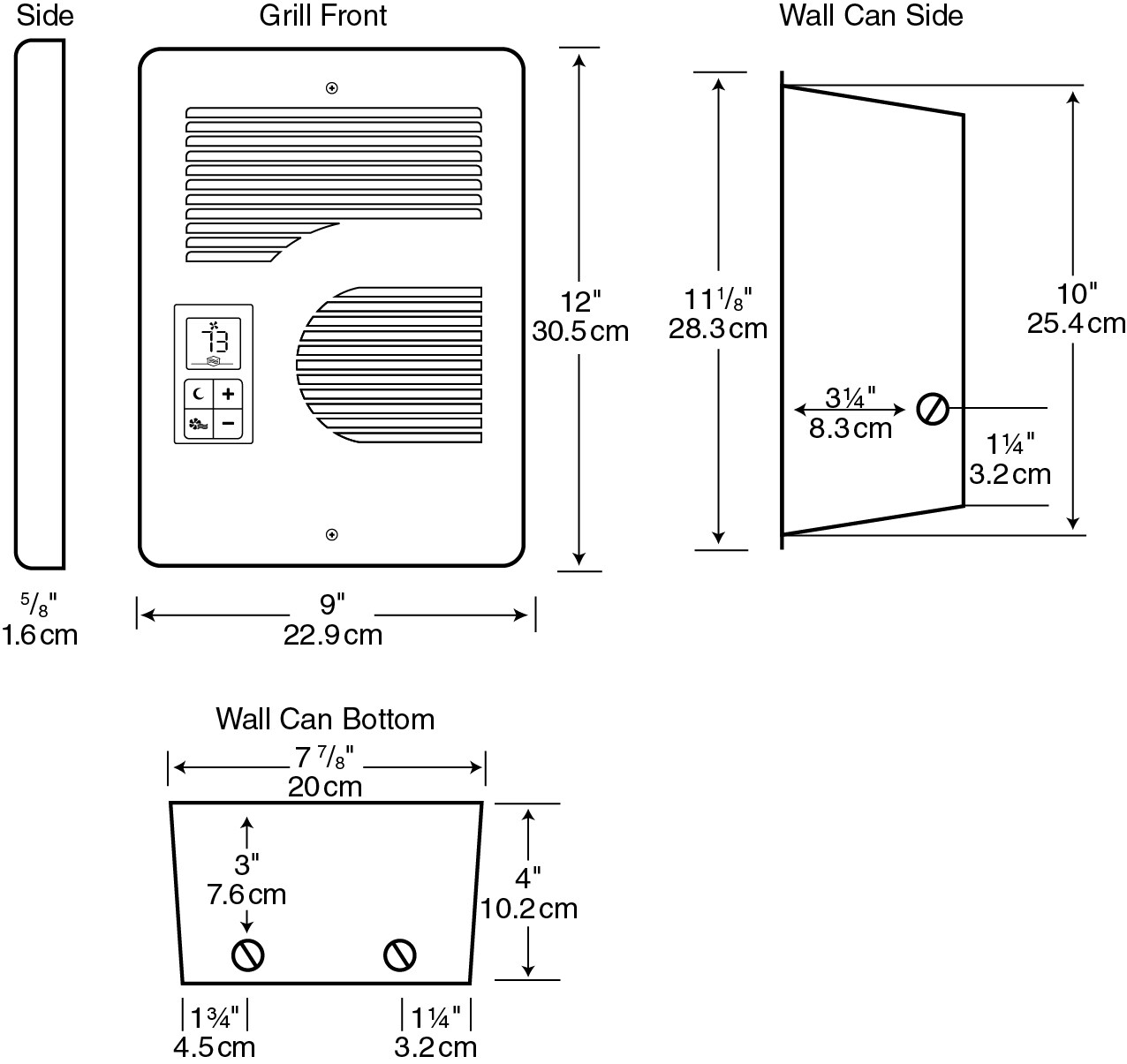 Cadet 65215 Wall-Heaters-Electric - View #7