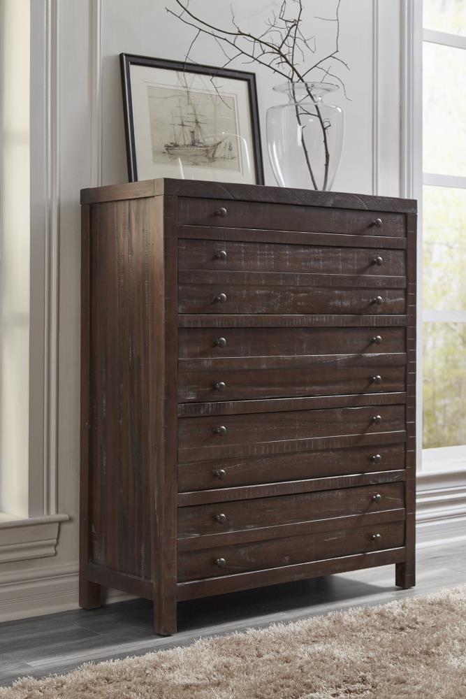 Modus Furniture 8T0684 Townsend Java Asian Hardwood 5-Drawer Chest