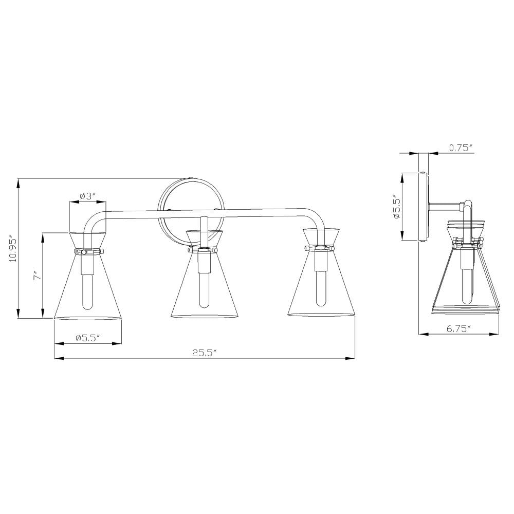 Forte Lighting 5733-03-04 b089995 - View #4