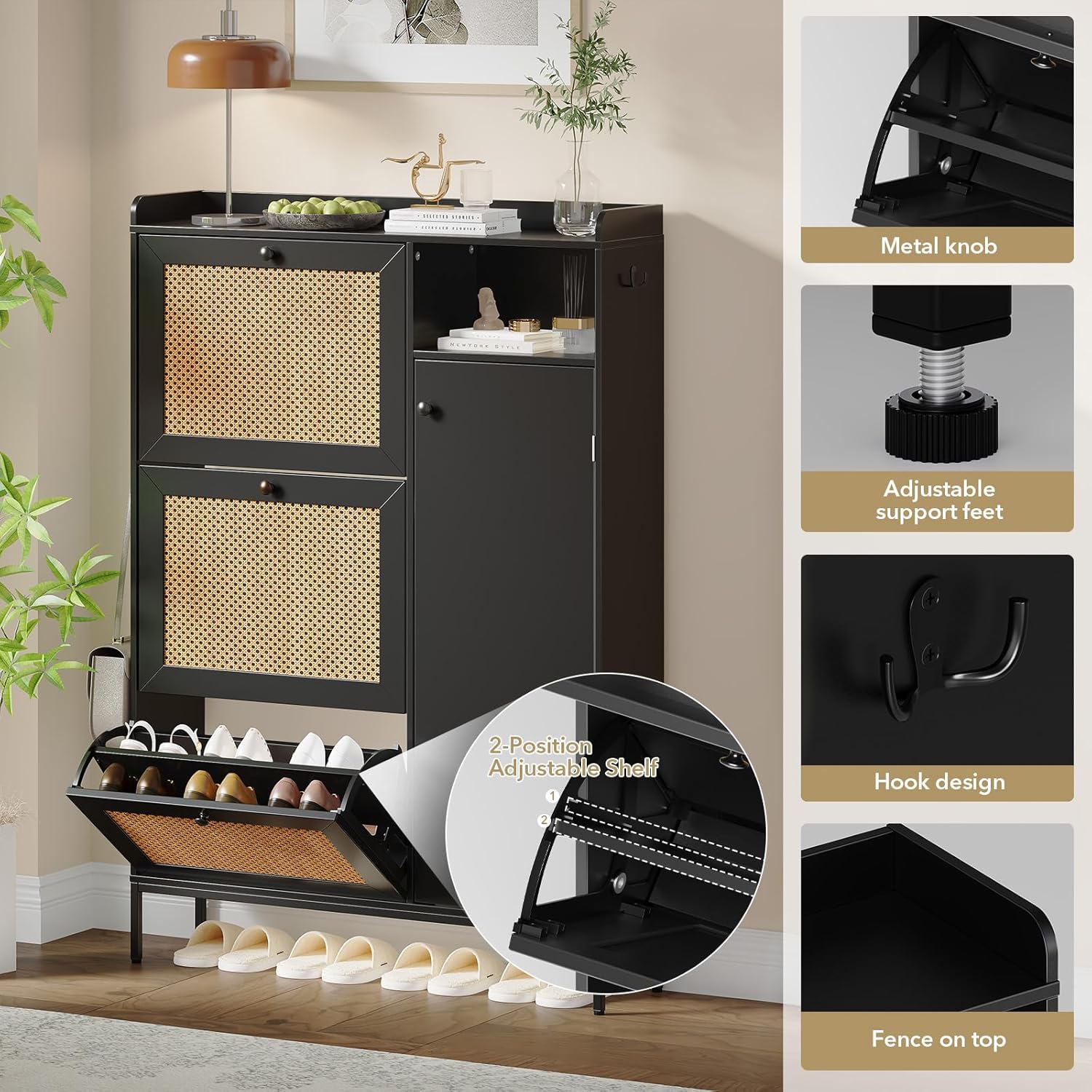 Qeetex LHF-DYQ-PHO-150WLVF9 Shoe-Racks - View #5