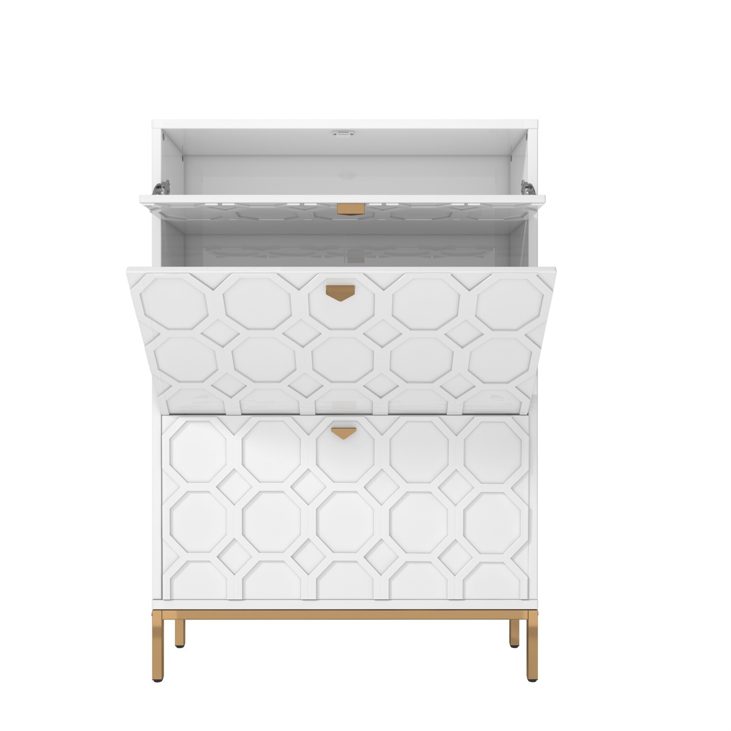 Mondawe MO-JH-XG2-WH Shoe-Racks - View #11