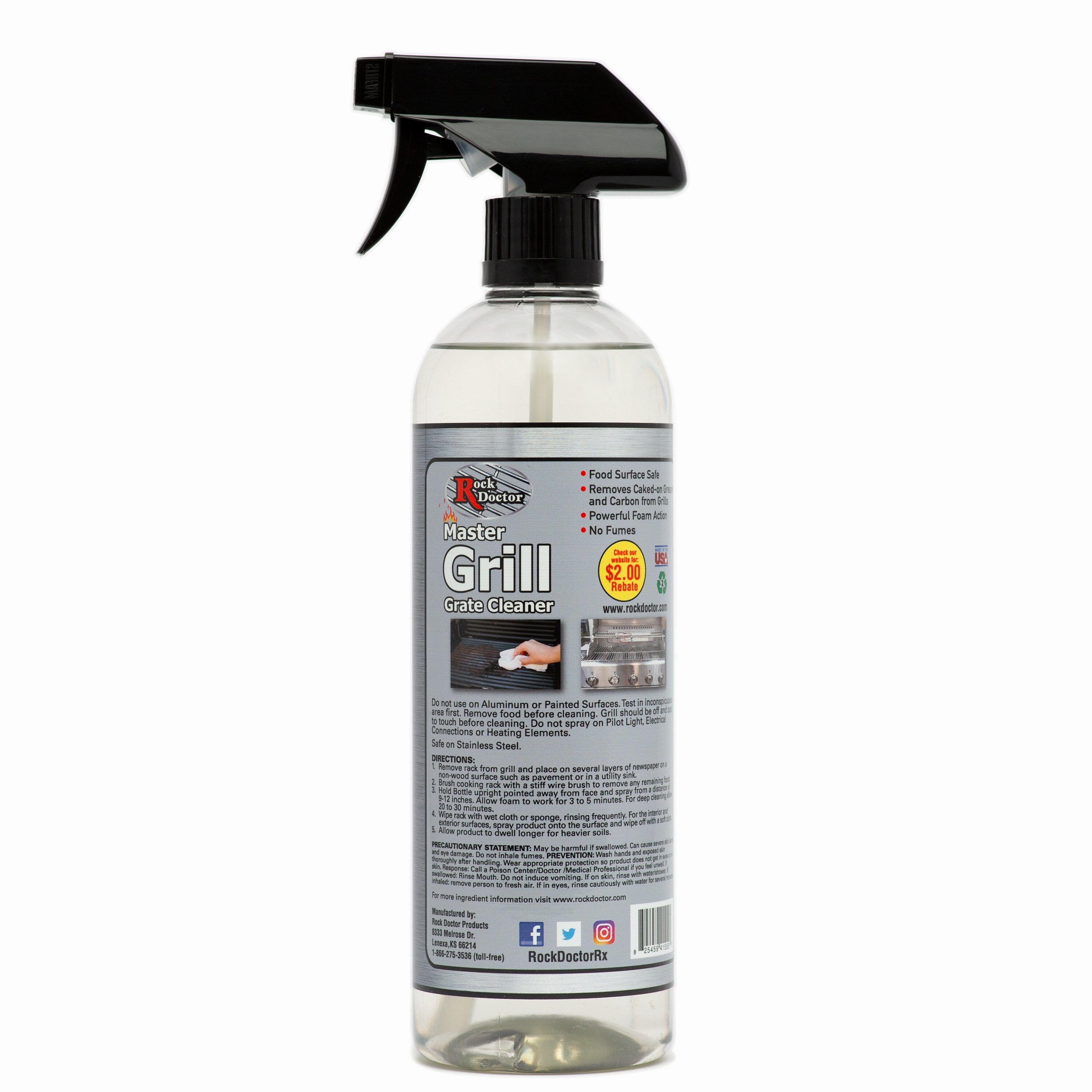 Cuisinart 25 pk Grill Degreaser Wipes - Clean Grease And Grime