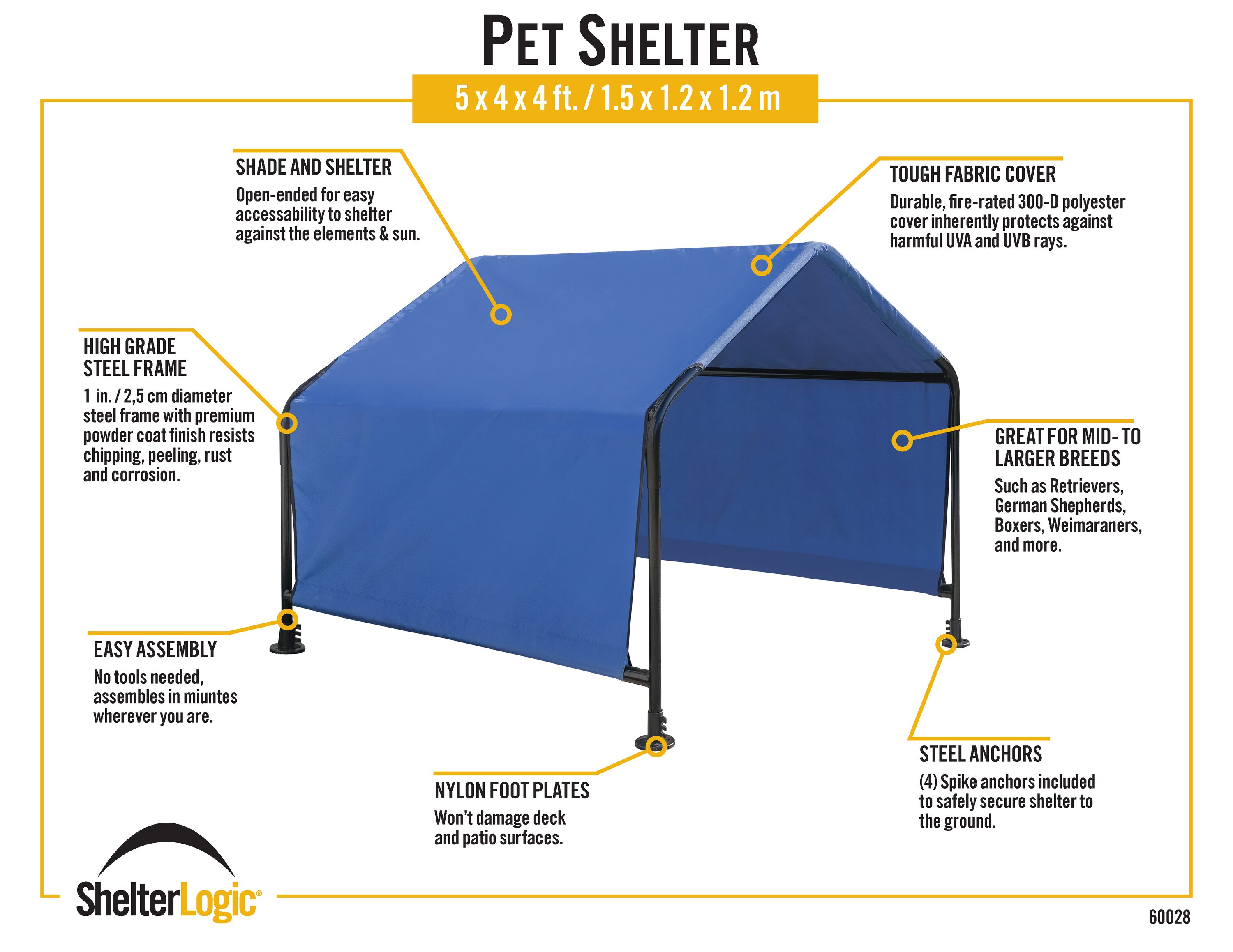 ShelterLogic 60020 Dog-Houses - View #6