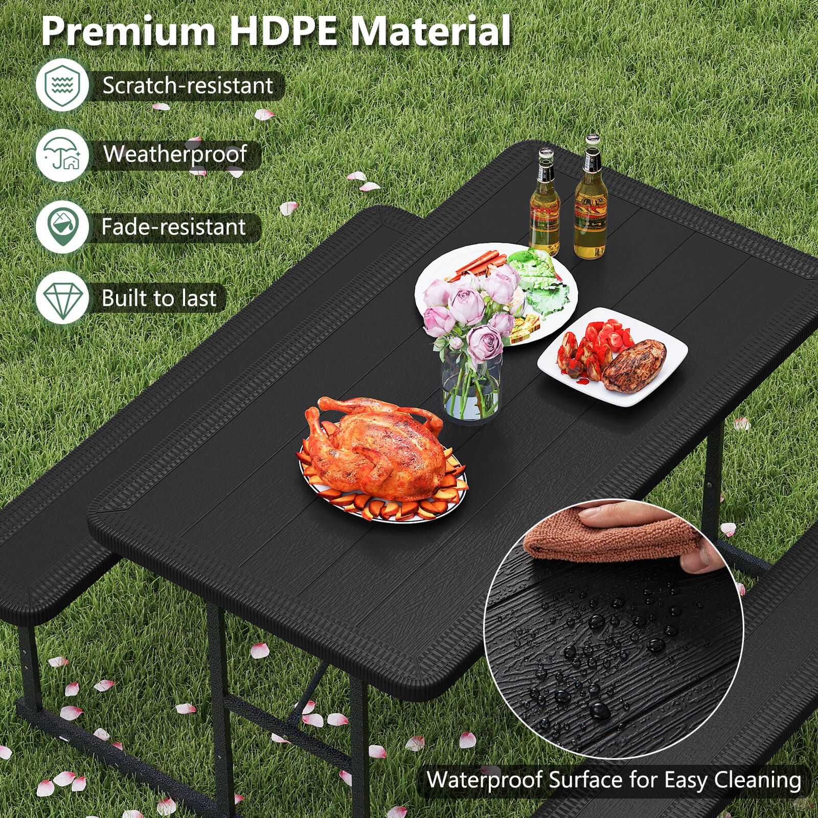 Costway HCST07652 Picnic-Tables - View #6