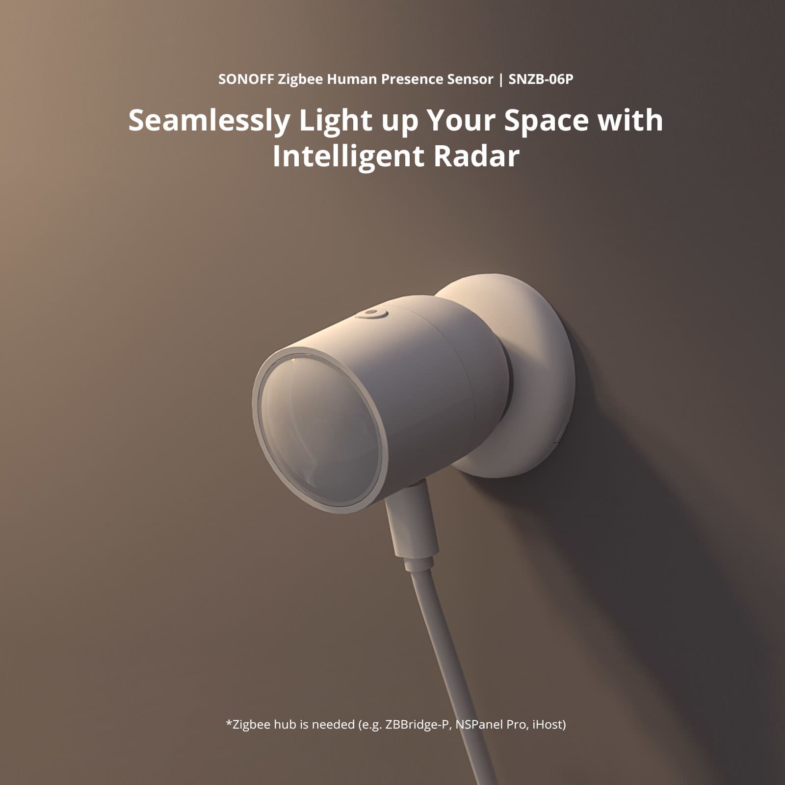 SONOFF SNZB-06P Security-Motion-Detector - View #3