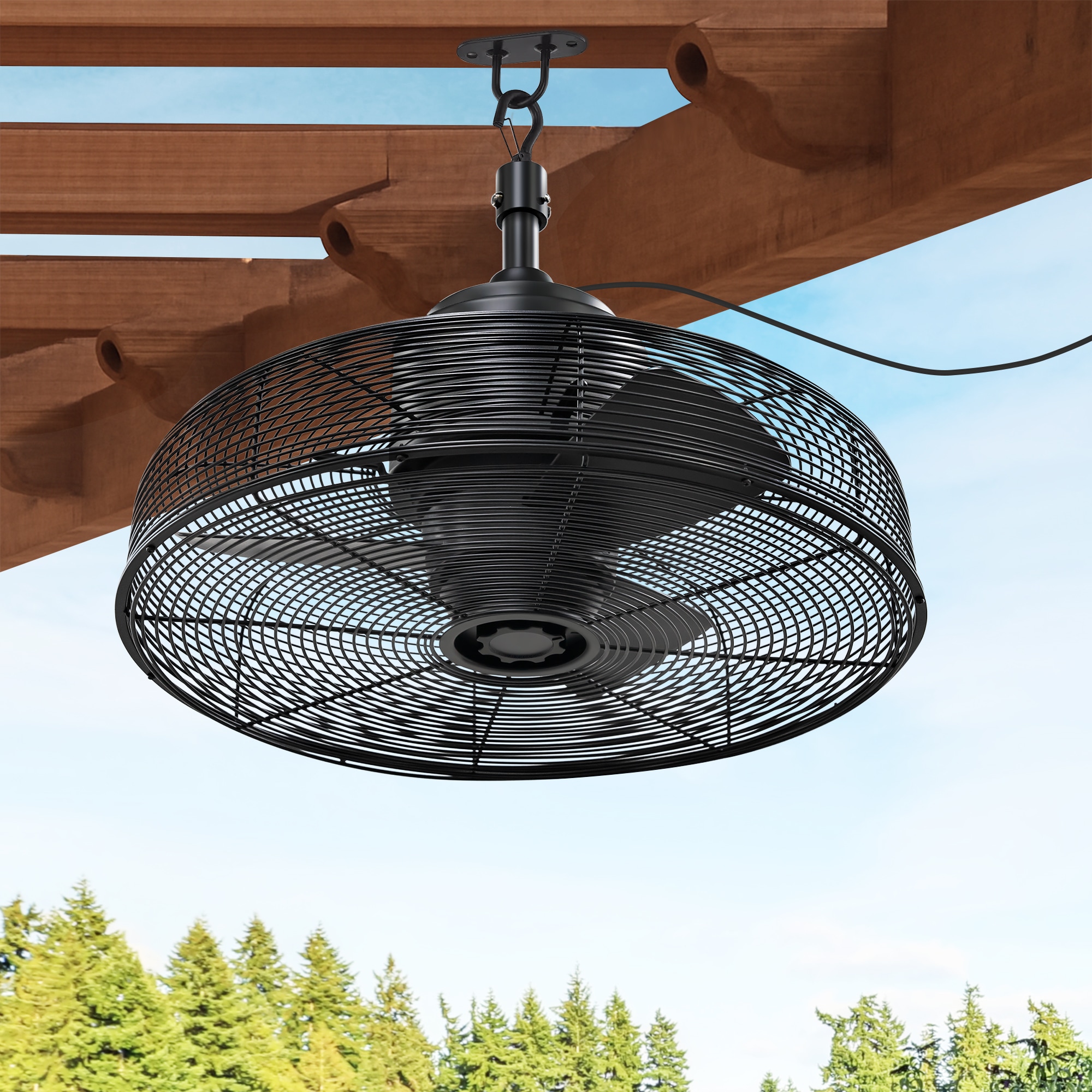 Breezary 36001-BK Ceiling-Fans - View #3